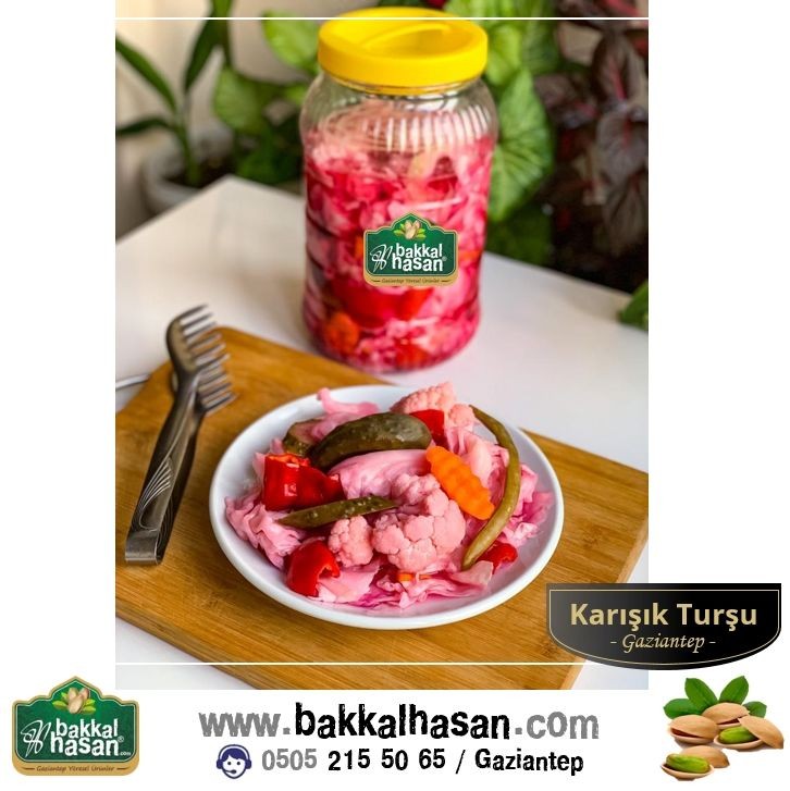 Bakkal Hasan Gaziantep Ev Yapımı Mor (Kırmızı) Lahana Turşusu