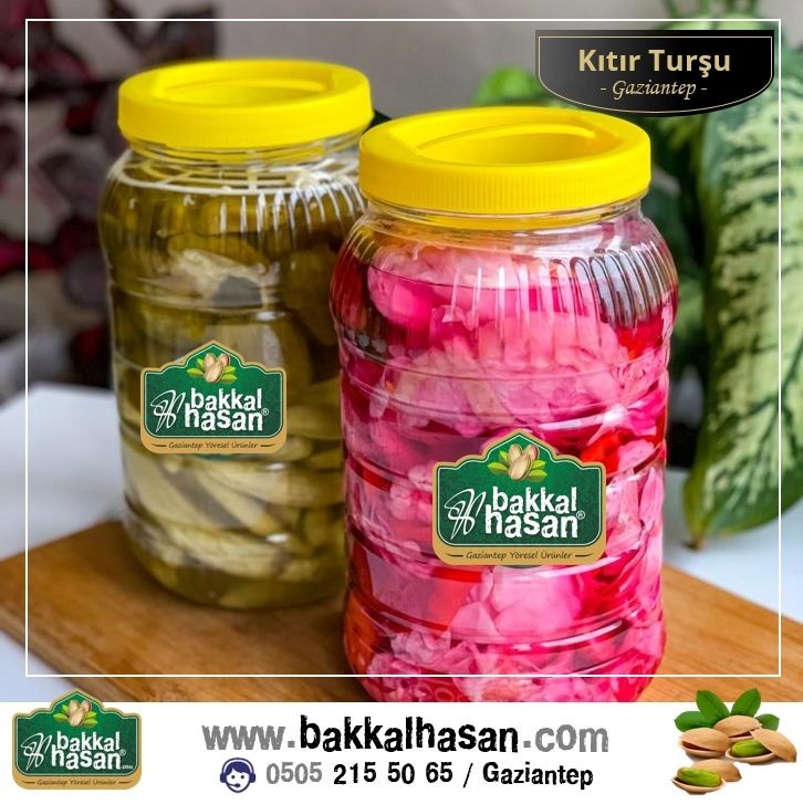 Bakkal Hasan Gaziantep Ev Yapımı Karışık Bostan Turşu (Beyaz Lahanalı)