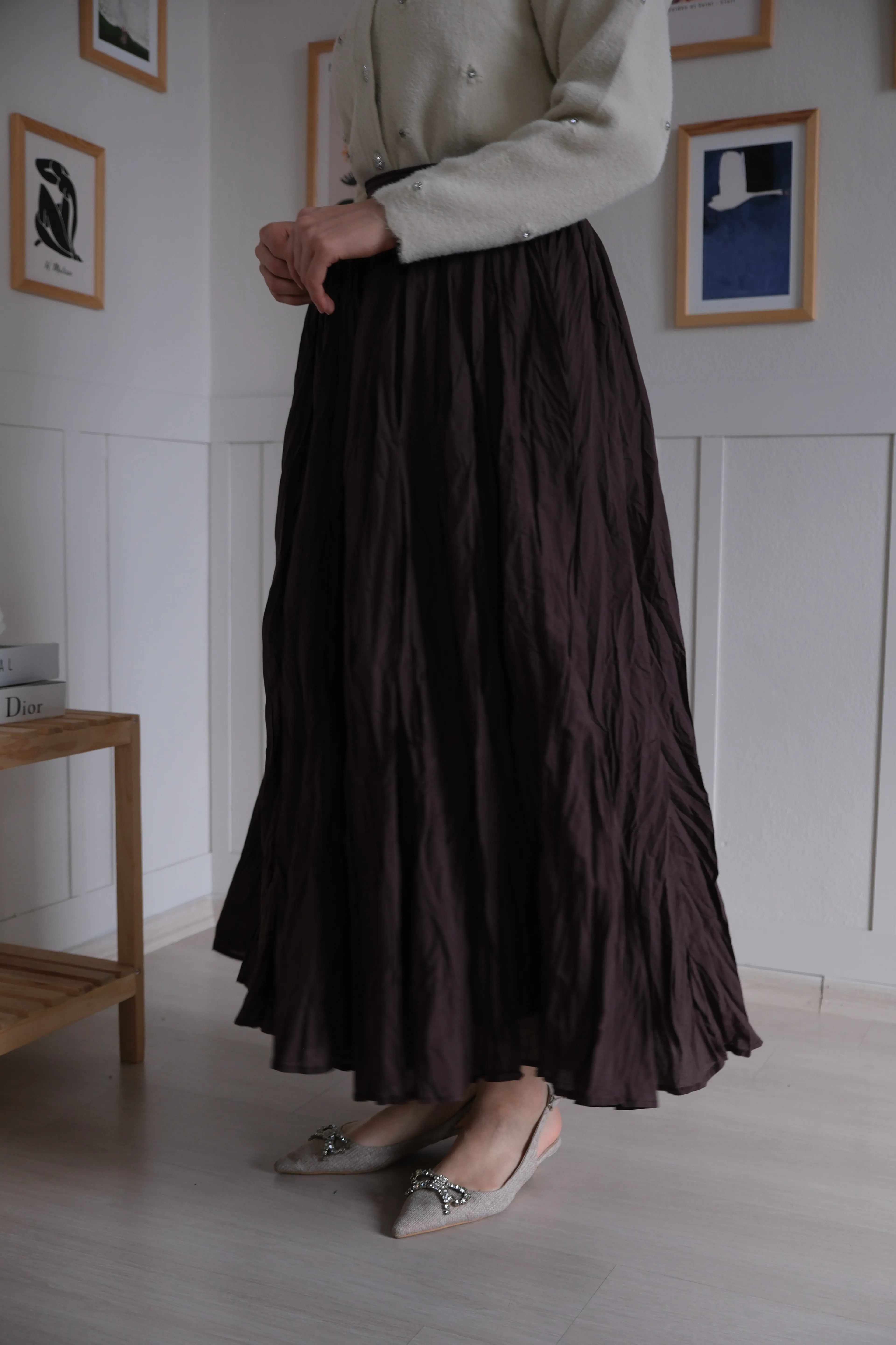 Crush Etek - Kül Kahve