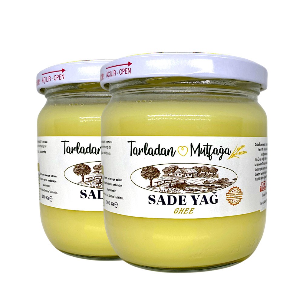 2 adet 300 gr. Sade Yağ (600 GR.)