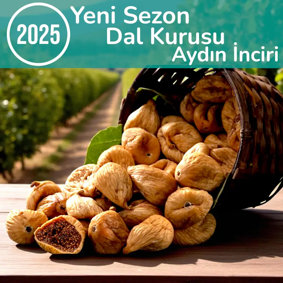 1 Kg Dal Kurusu Aydın Kuru Dağ İnciri | Doğal Gün Kurusu