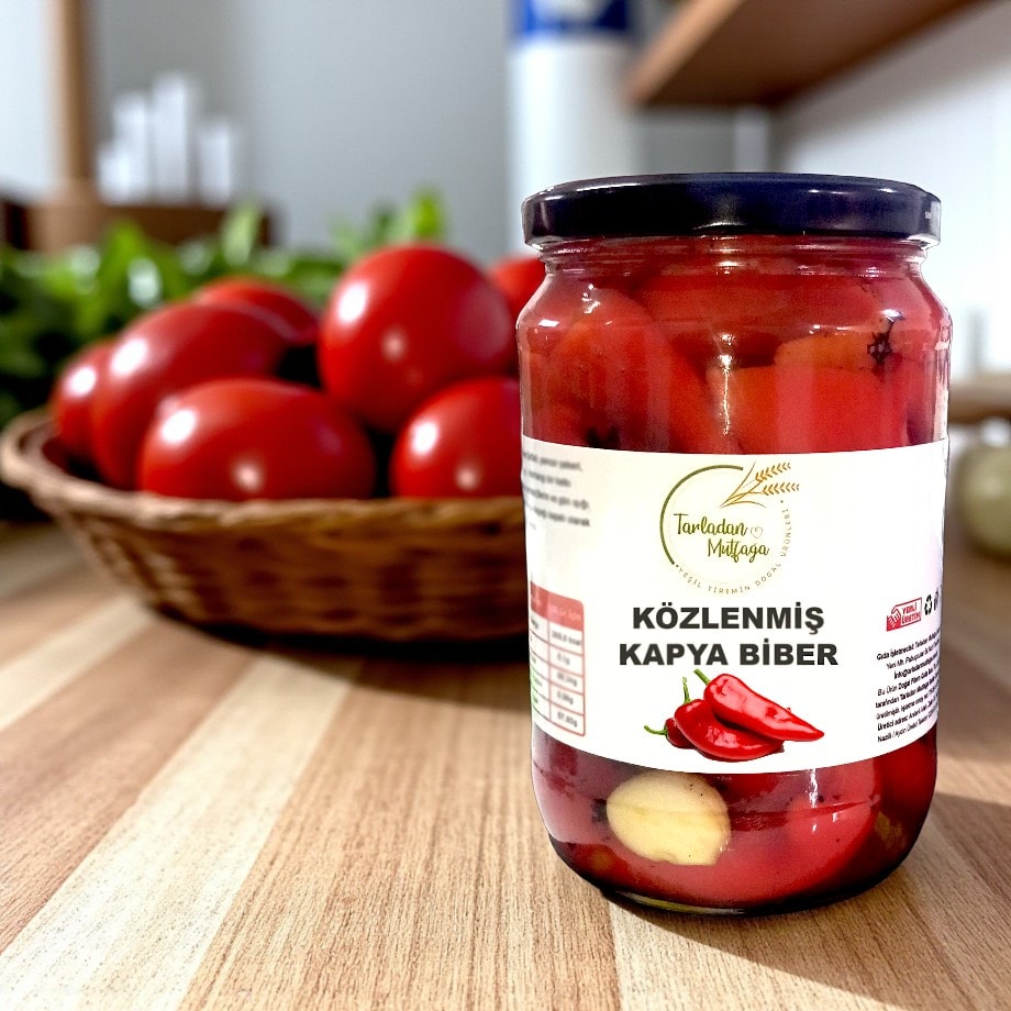 Közlenmiş Kapya Biber 650 gr.