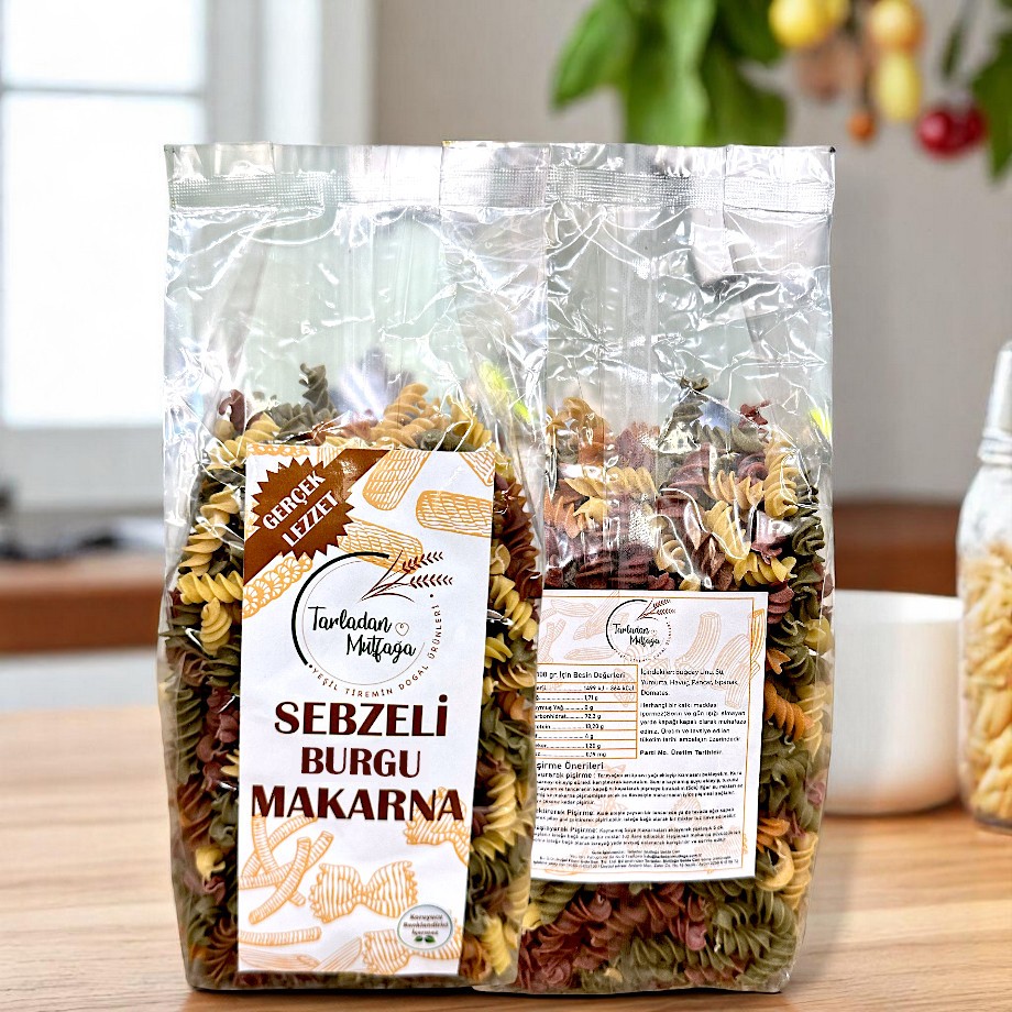 Sebzeli Burgu Makarna 500 gr.