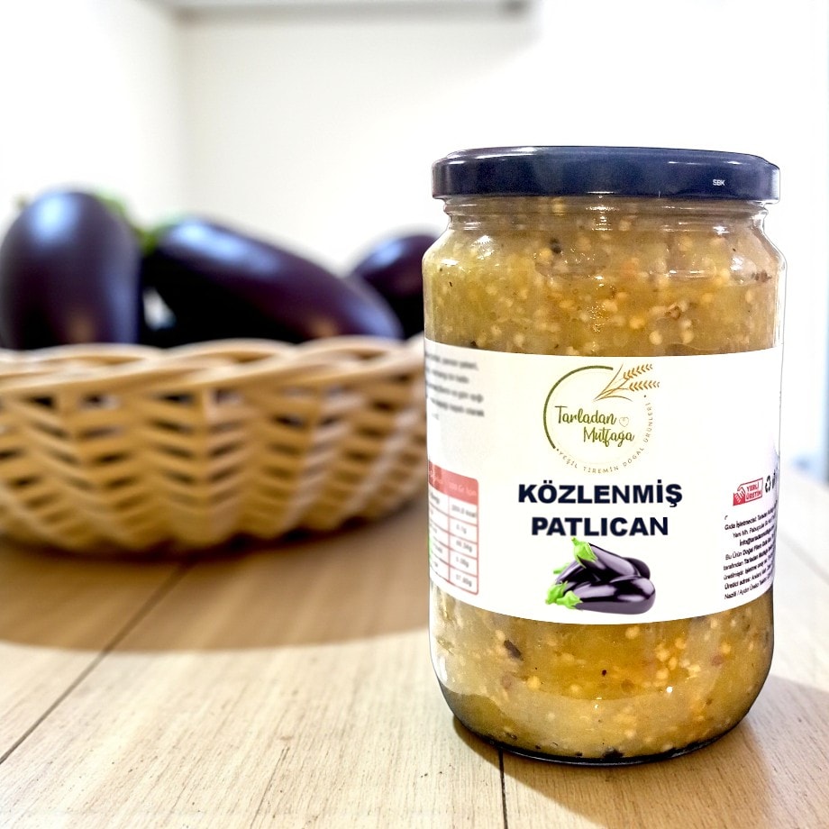 KÖZLENMİŞ PATLICAN 650 GRAM