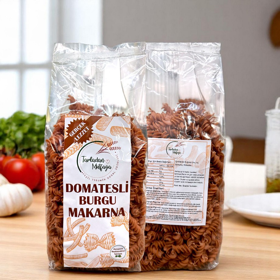 Domatesli Burgu Makarna 500 gr.