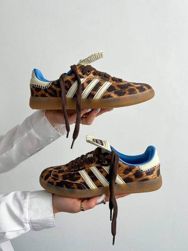 Adidas Samba Wales Bonner Leopar