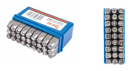 GFB 6.0mm ÇELİK HARF TAKIMI 6795