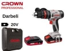 CROWN AKÜLÜ DARBELİ VİDALAMA 20V - 2Ah - 13mm CT21075HMX-2 BMC