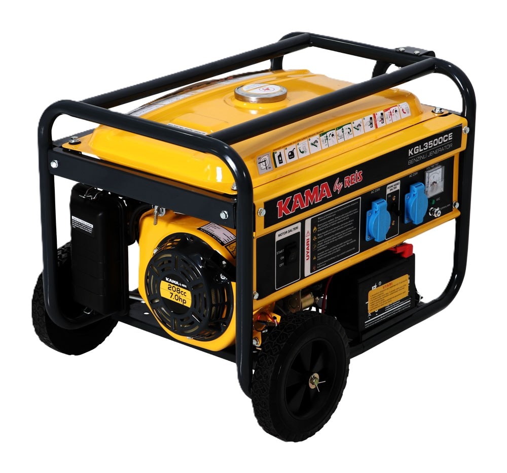 KAMA BENZİNLİ JENERATÖR 3.5 KVA KGL3500CE