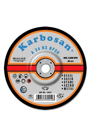 KARBOSAN TAŞLAMA TAŞI ( SİLİCİ TAŞ ) 180x8.0x22.23