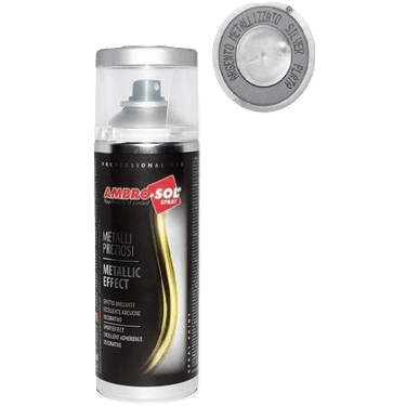 AMBRO-SOL METALİK SPREY BOYA GÜMÜŞ 400ML