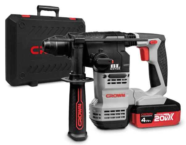 CROWN AKÜLÜ KIRICI-DELİCİ - 4Ah - SDS PLUS CT28001HX-4 BMC