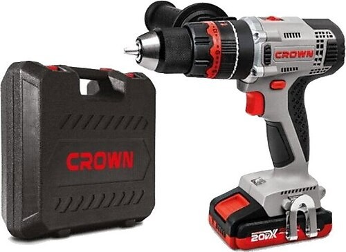 CROWN AKÜLÜ DARBELİ VİDALAMA KÖMÜRSÜZ 20V - 2Ah - 13mm CT21093HMX-2 BMC