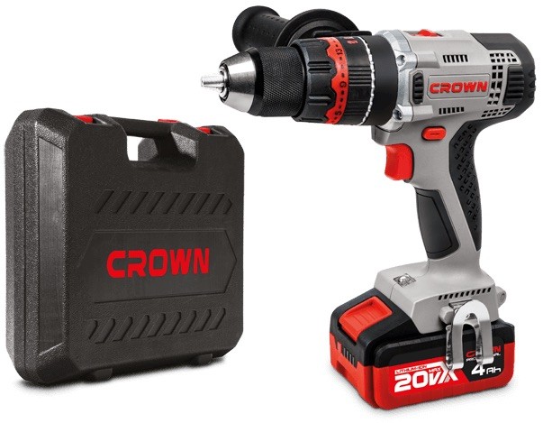 CROWN AKÜLÜ DARBELİ VİDALAMA 20V - 4Ah - 13mm CT21075HMX-4 BMC