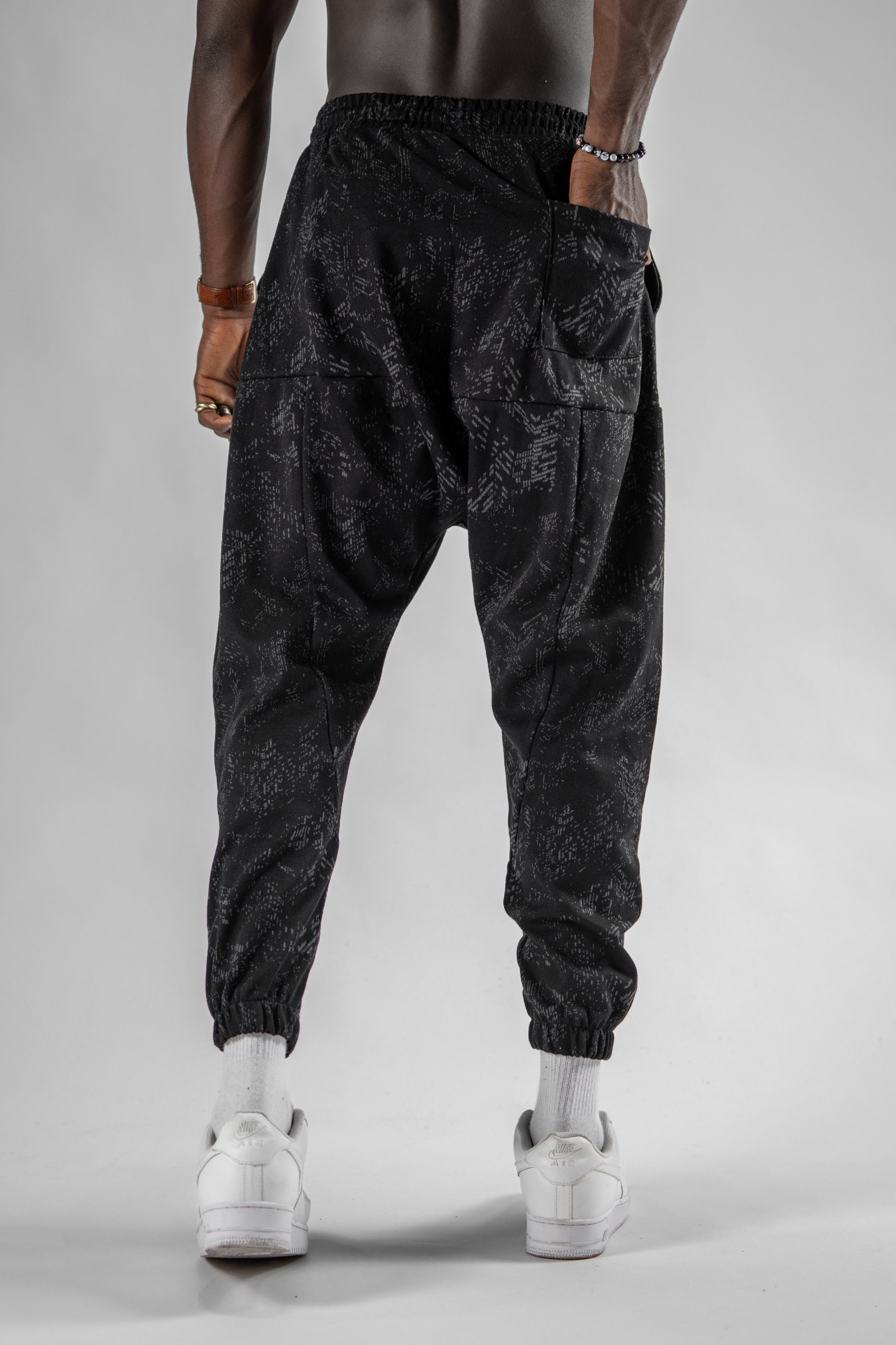 Erkek Pale Jogger Şalvar Pantolon