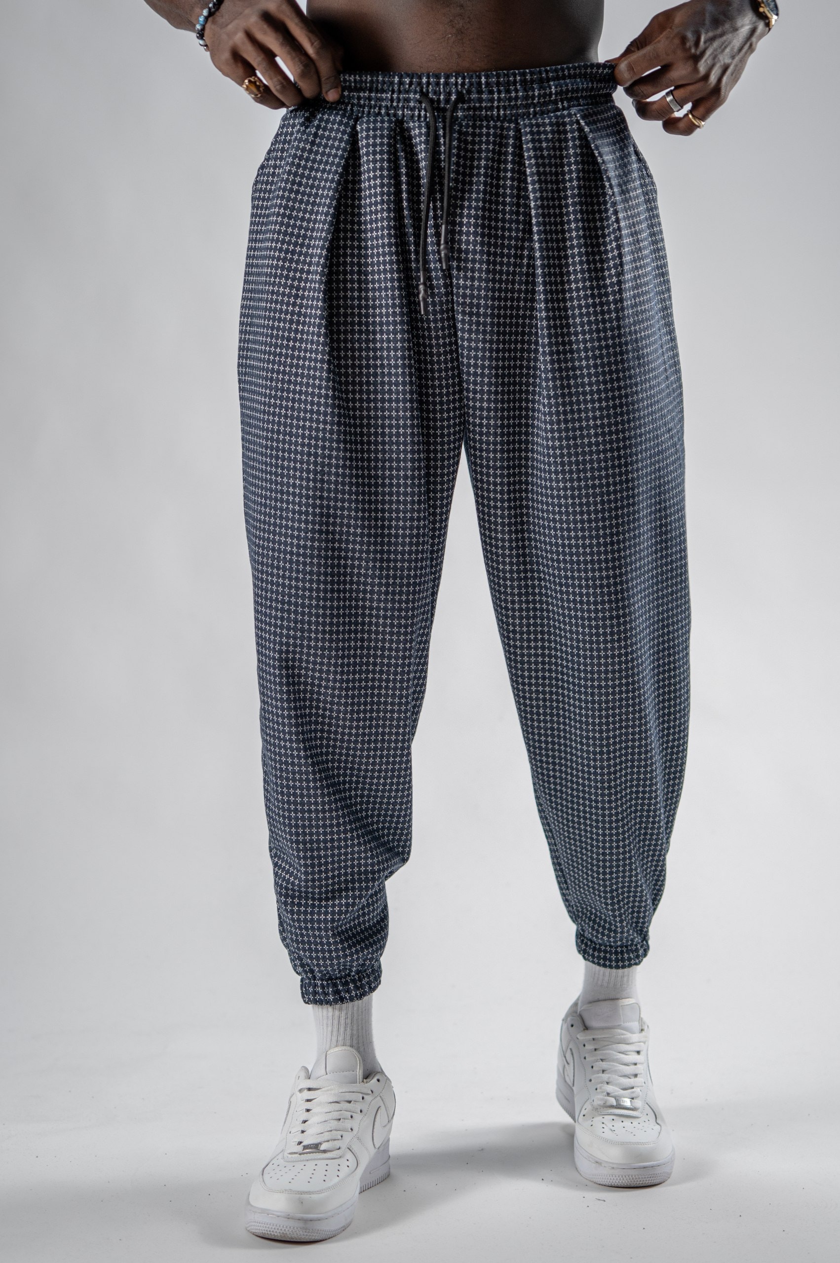 Erkek Blue Plus Jogger Şalvar Pantolon