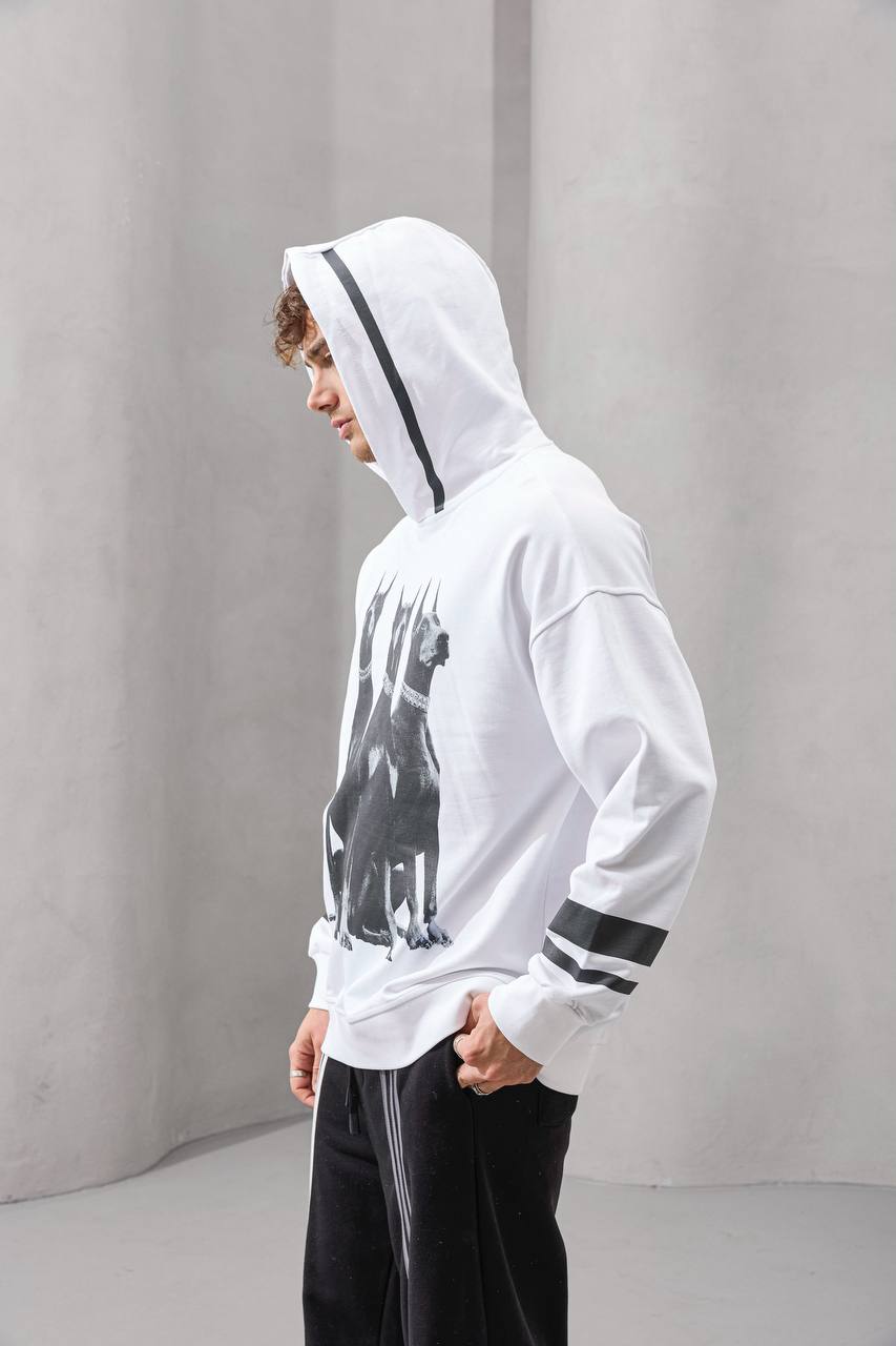 Erkek 2M Premium Doggs Baskılı SweatShırt