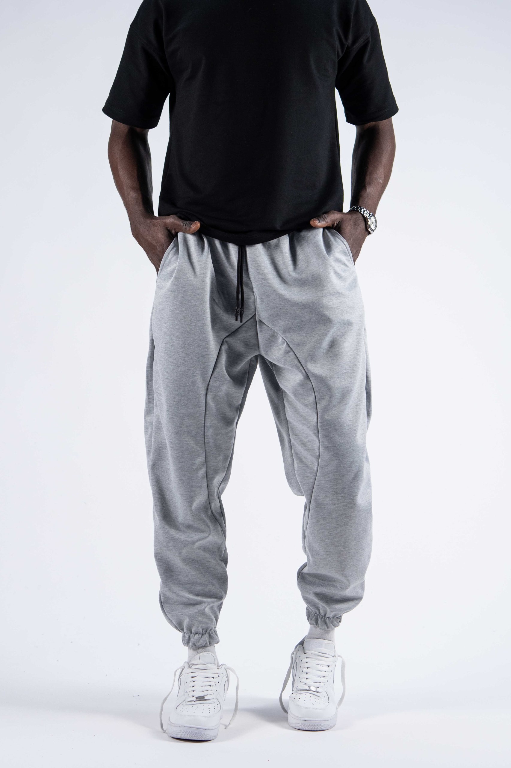 Erkek Gray Half Salwar Pantolon