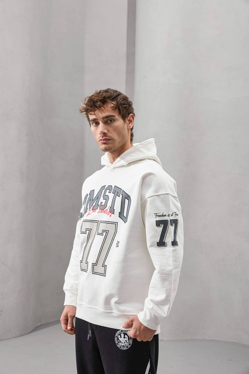 Erkek 2M 77 Baskılı SweatShırt