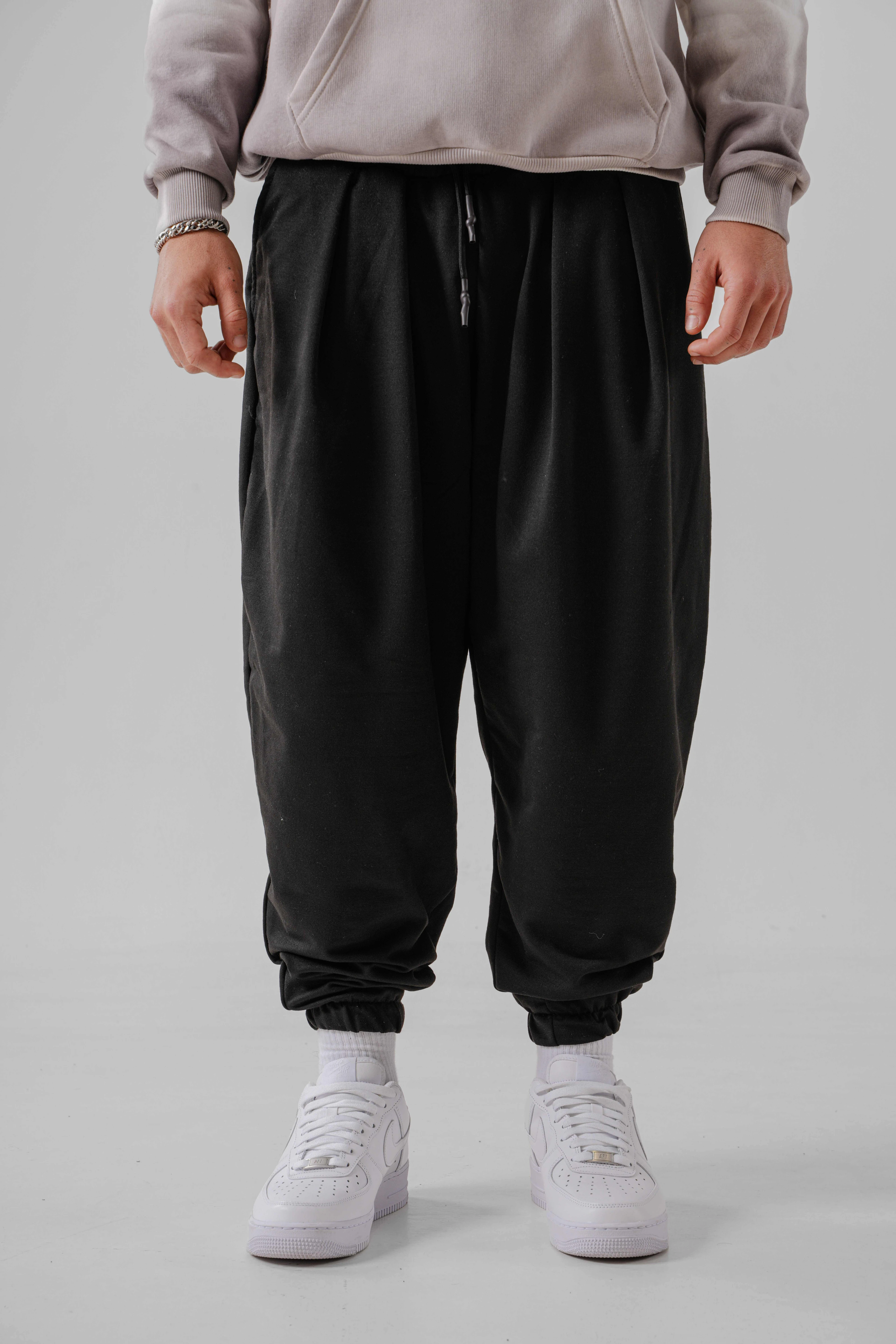 Erkek Siyah Eşofman Altı Jogger