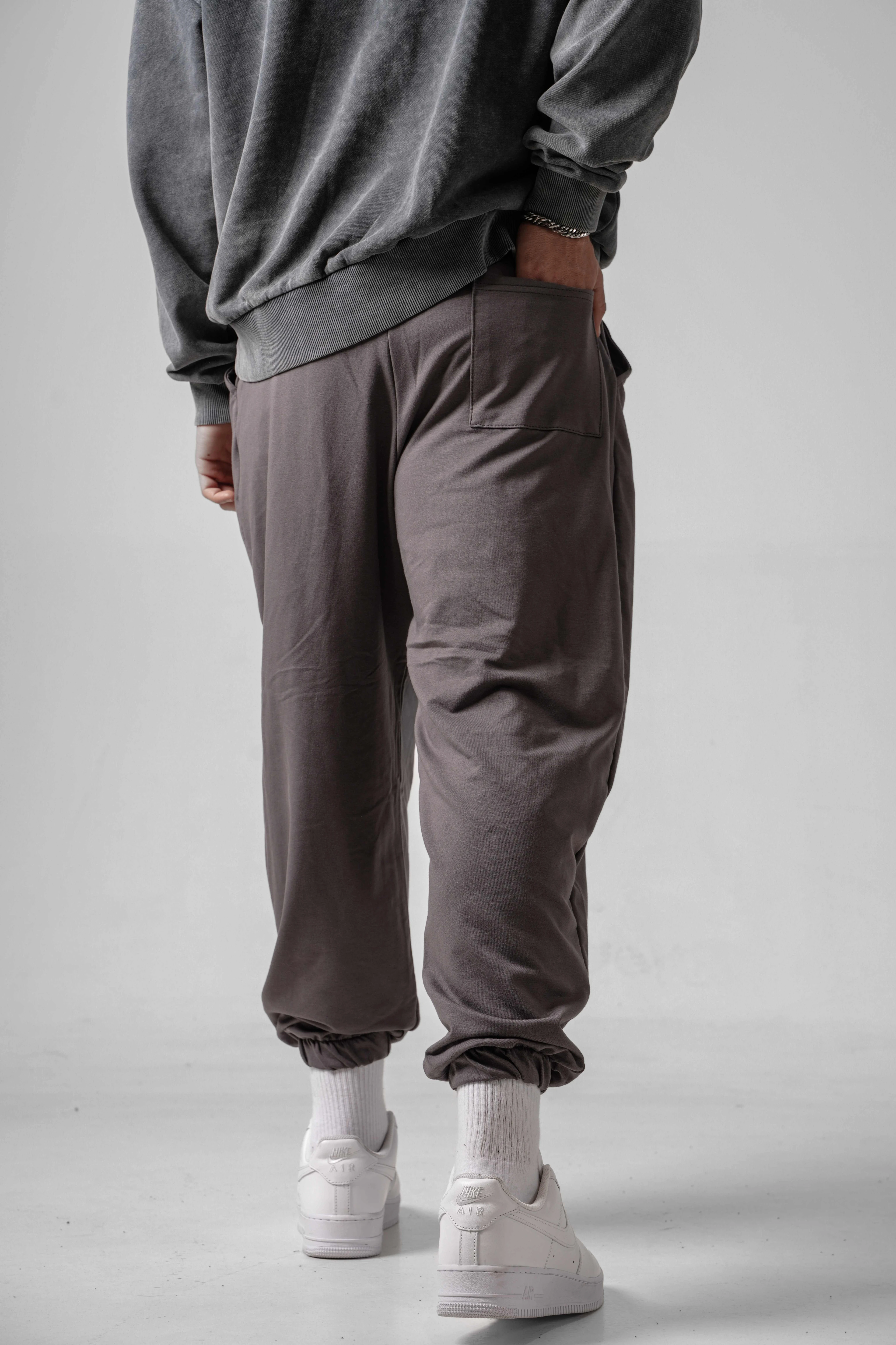 Erkek B.Gri Pileli Yarım Şalvar