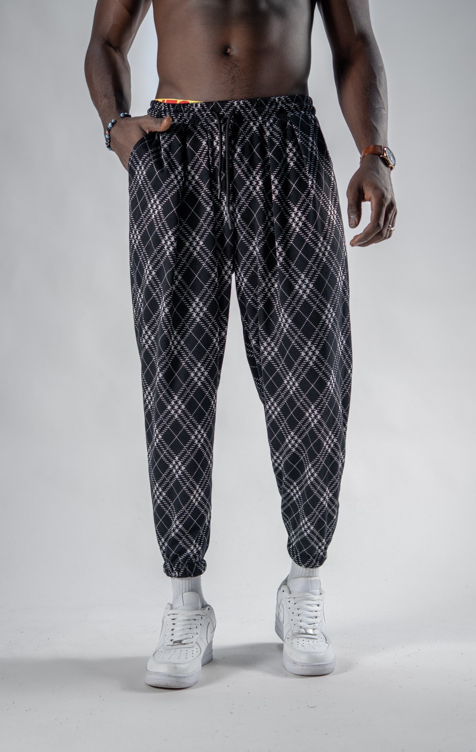 Erkek Triangle Jogger Şalvar Pantolon