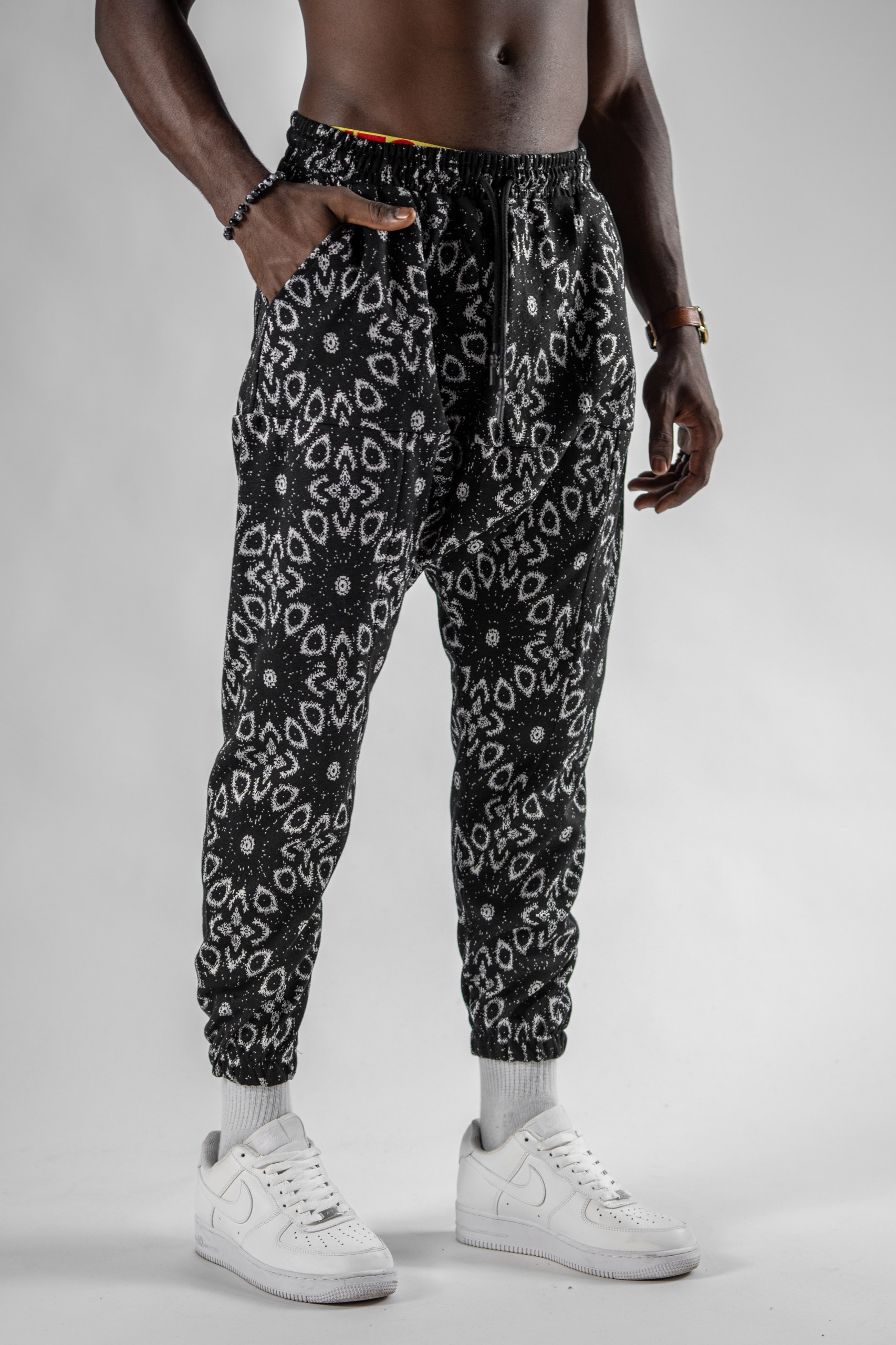 Erkek Drop Jogger Şalvar Pantolon