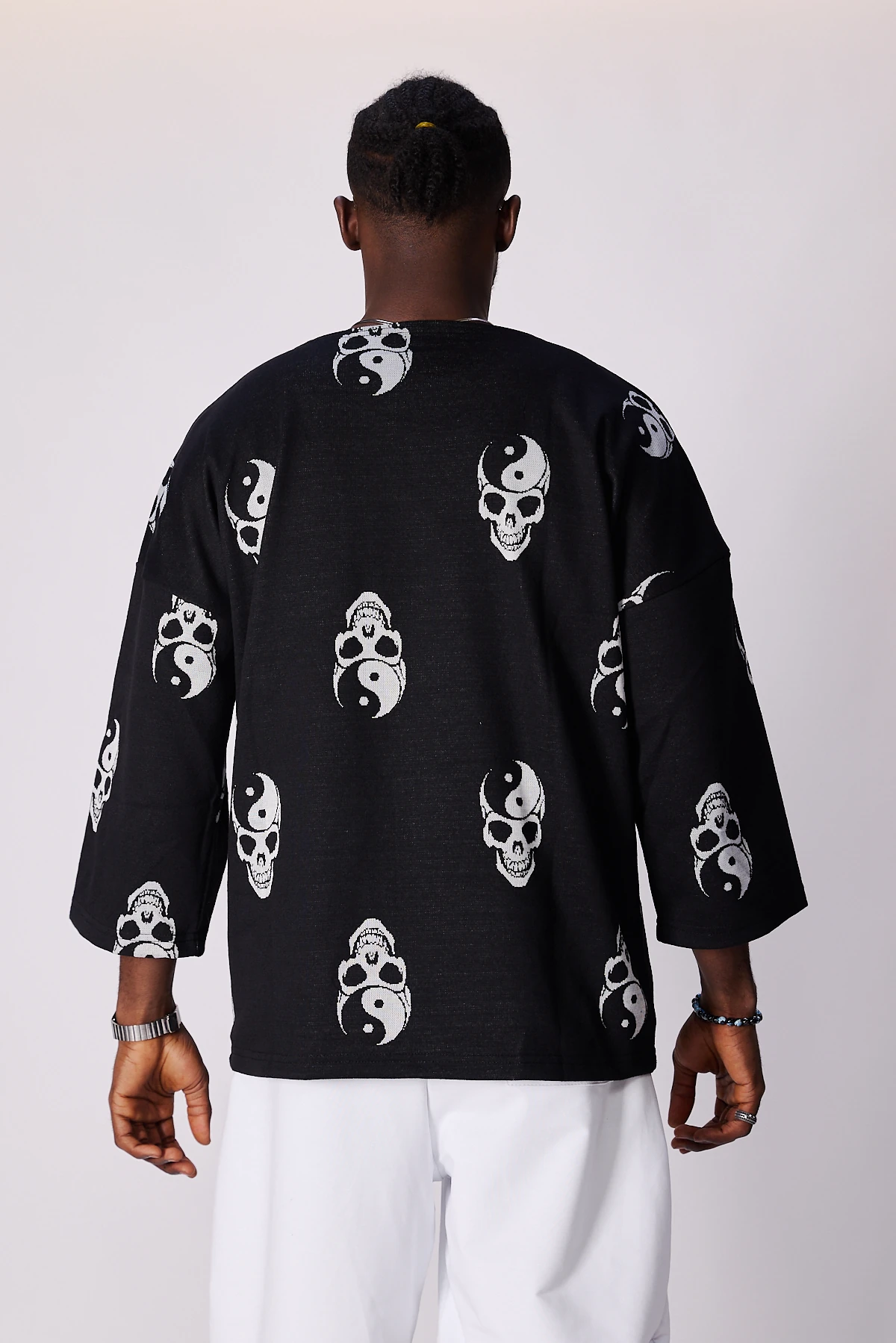 Erkek Kuru Kafa Fakir Kol Sweat