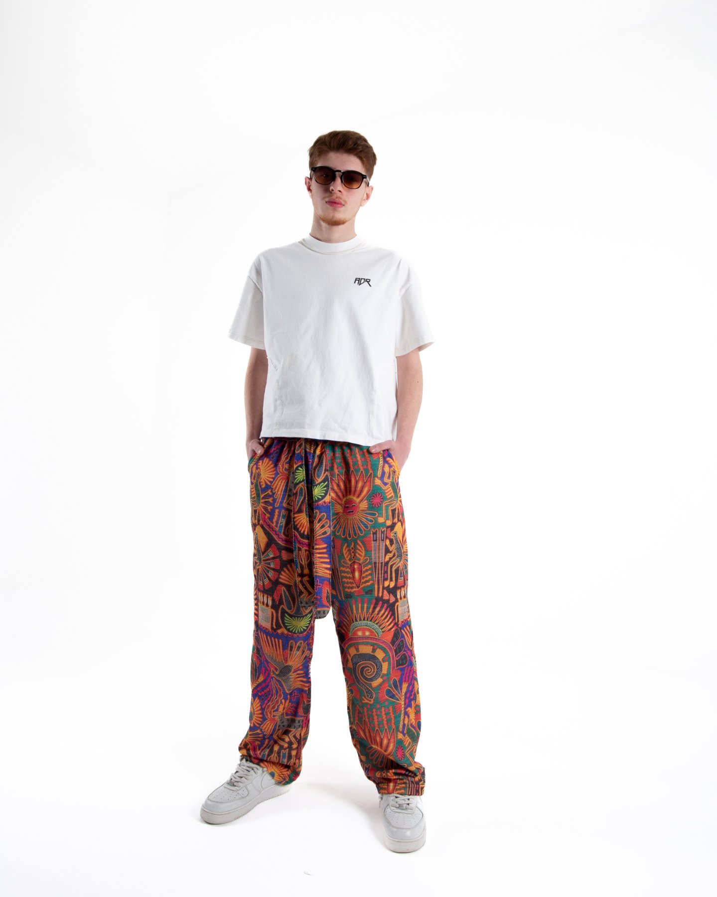 Erkek Sunrise Kuşaklı Baggy Eşofman Altı