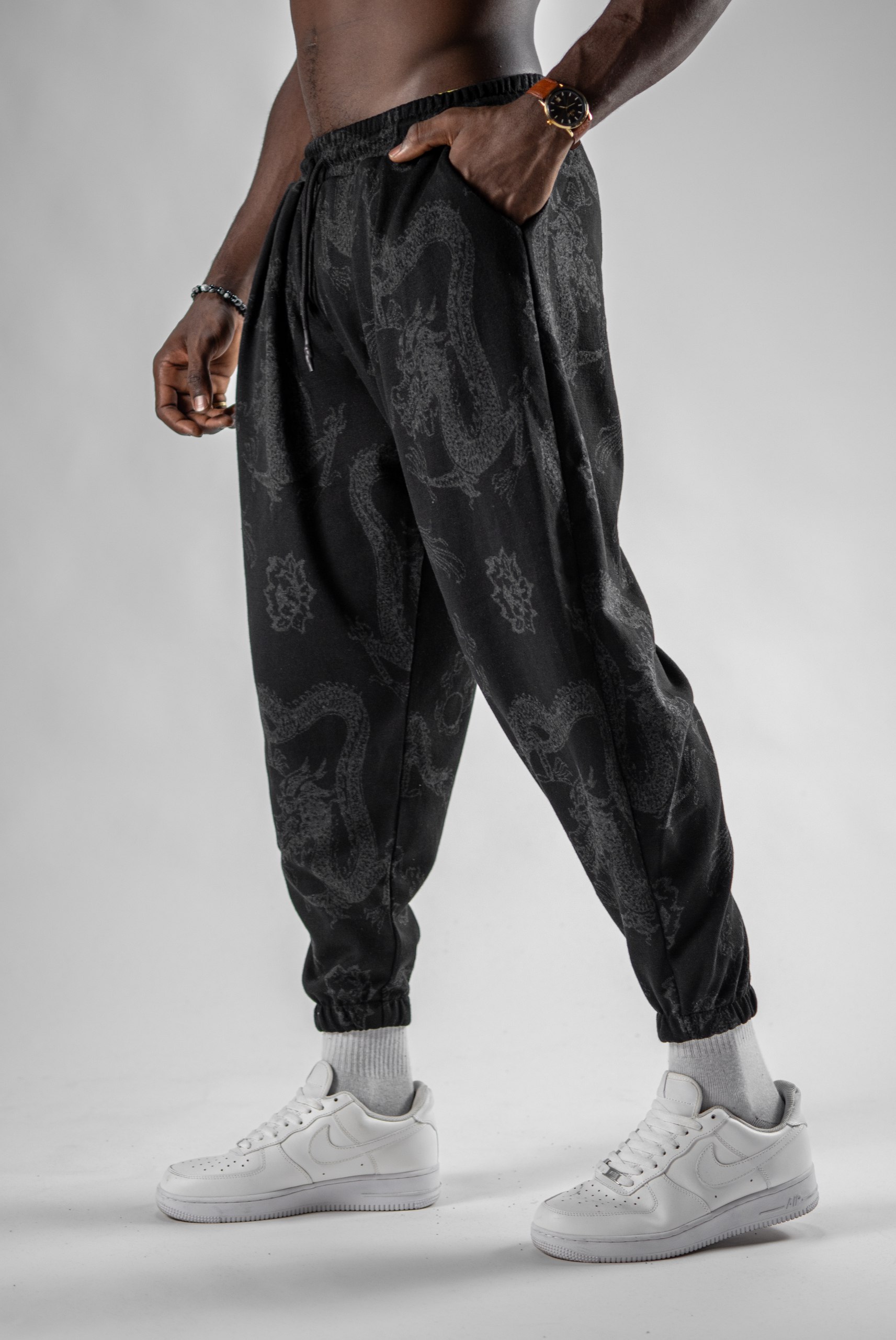 Erkek Soft Dragon Jogger Şalvar Pantolon