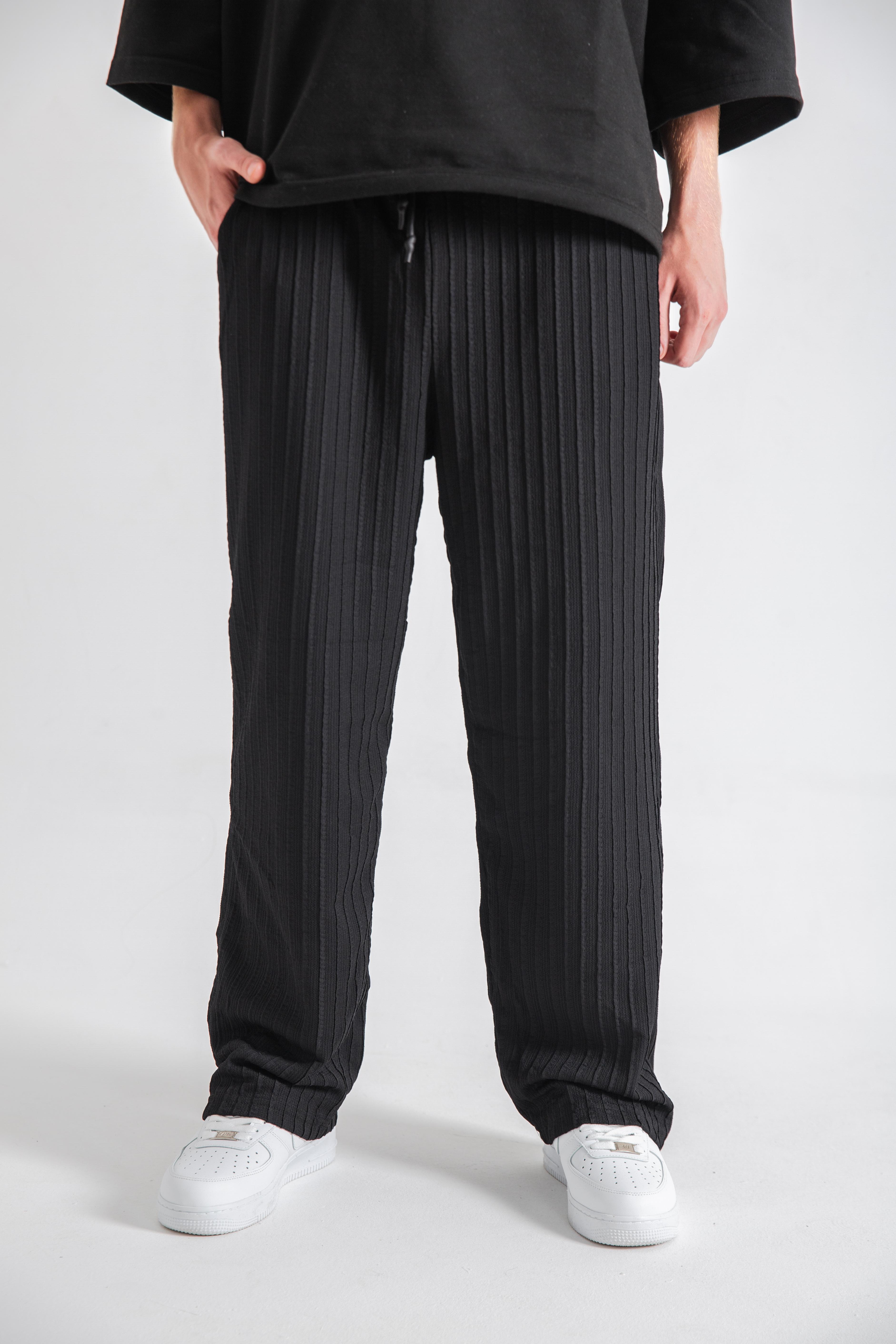 Erkek Merserize Baggy Pantolon