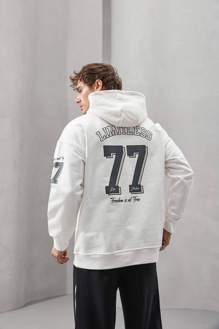 Erkek 2M 77 Baskılı SweatShırt