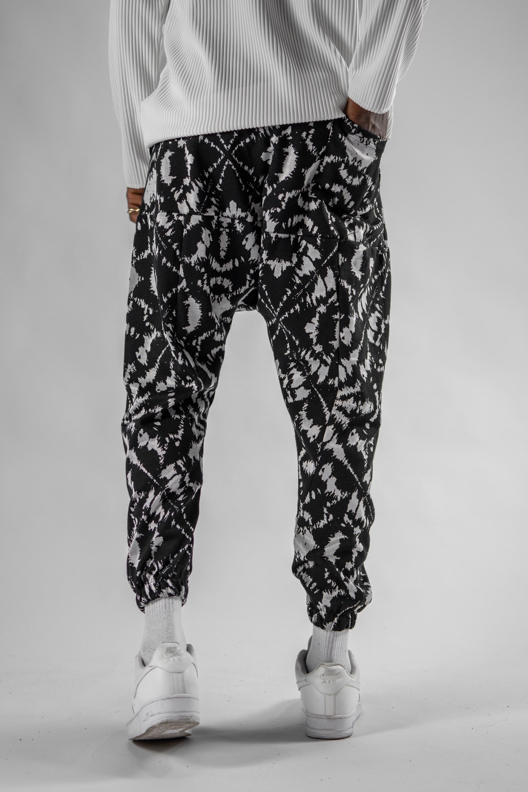 Erkek Spraying  Jogger Pantolon Şalvar
