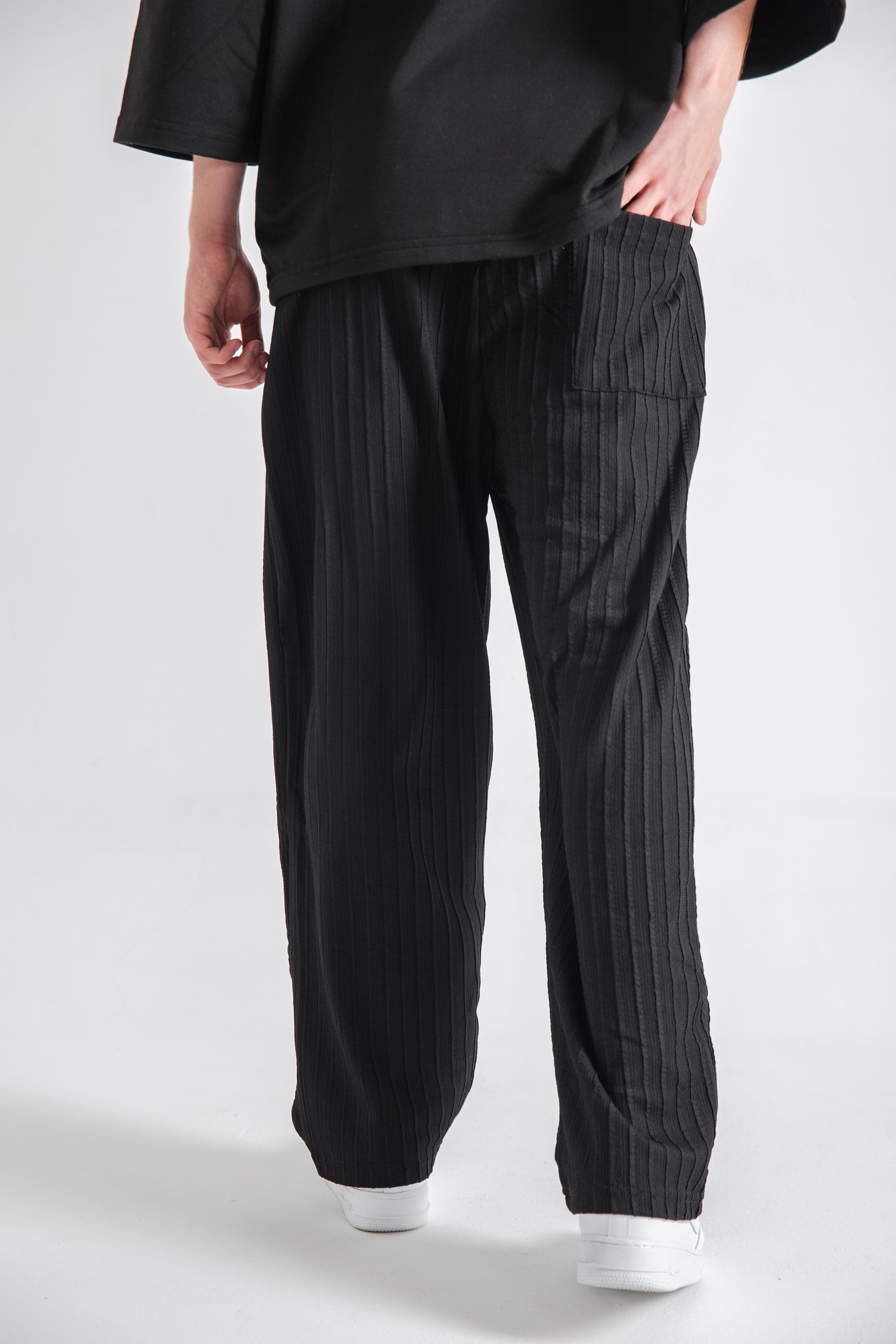 Erkek Merserize Baggy Pantolon