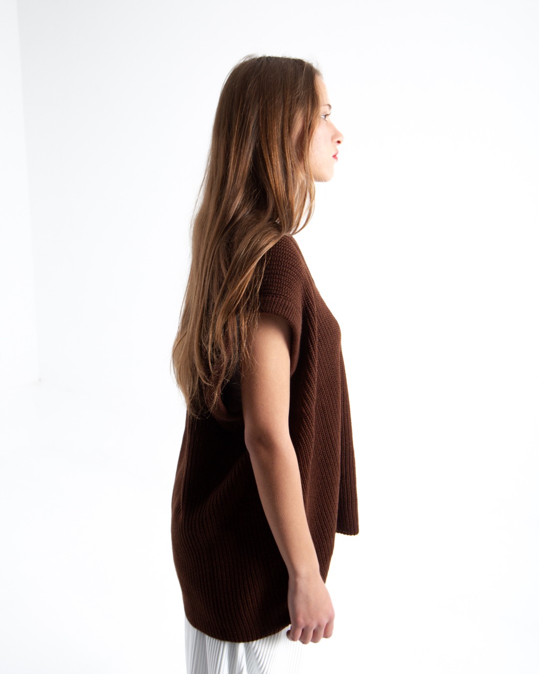 Kadın Kahverengi Oversize Süveter