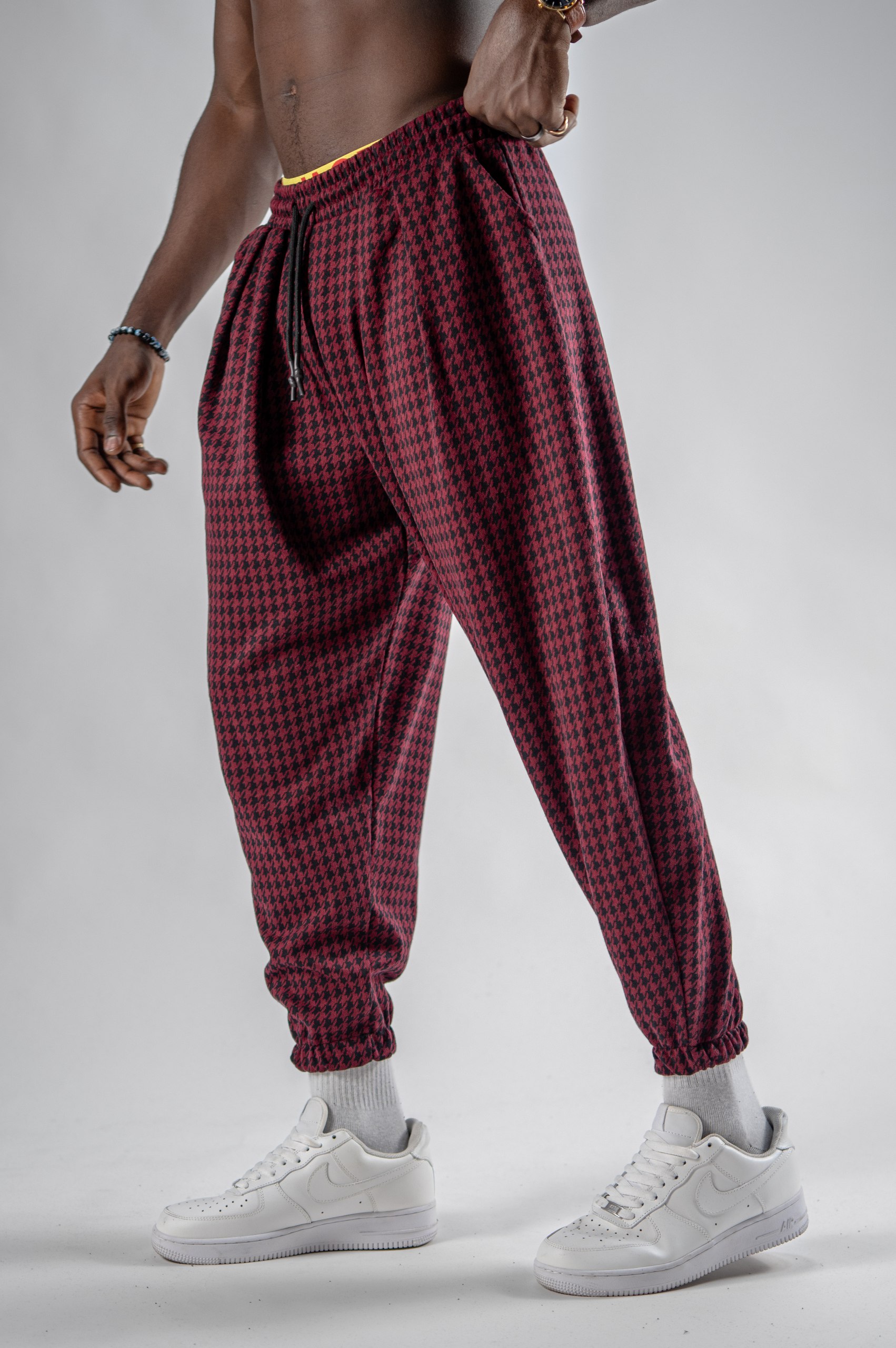 Erkek Red Plus Jogger Şalvar Pantolon