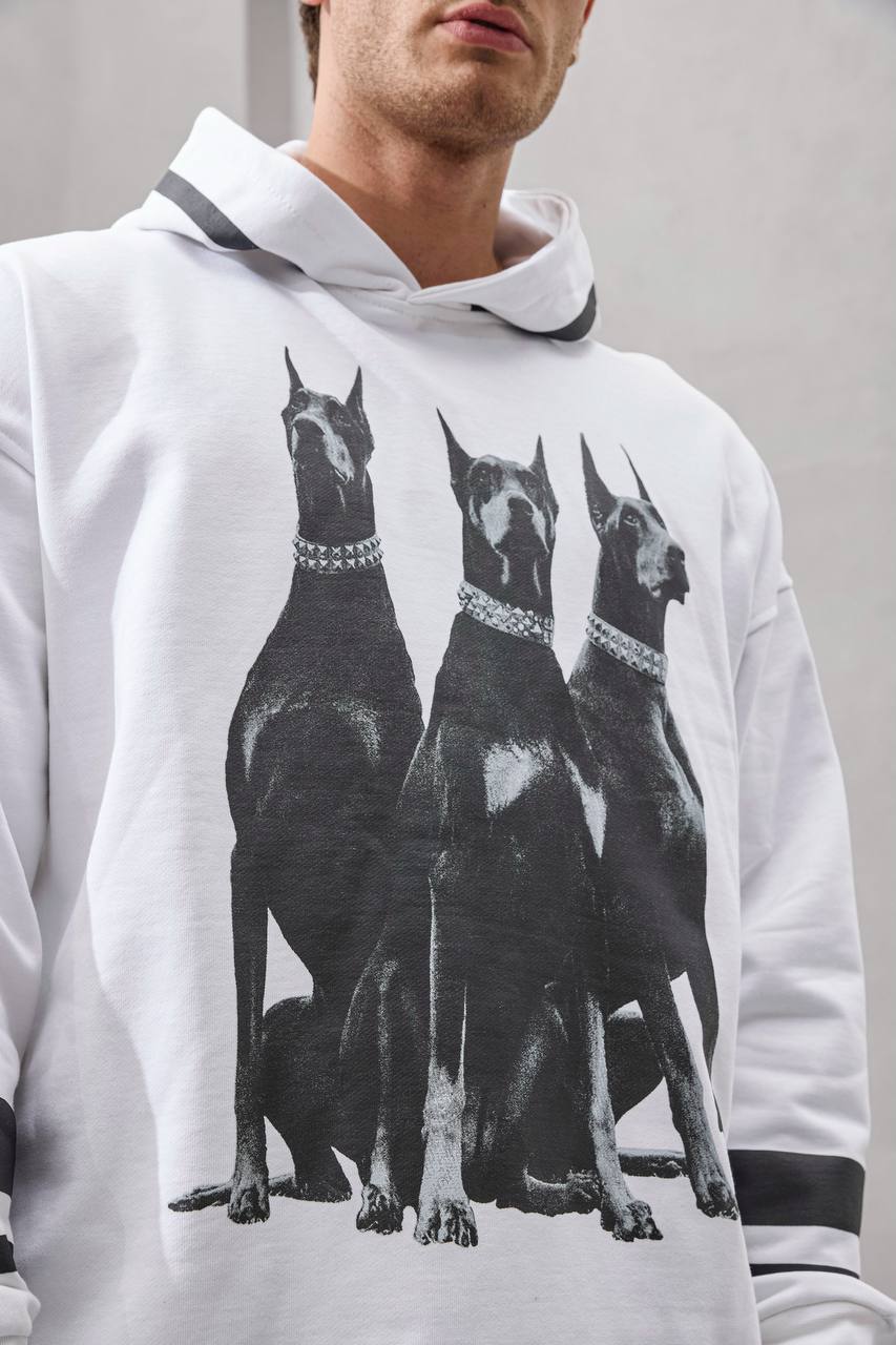 Erkek 2M Premium Doggs Baskılı SweatShırt