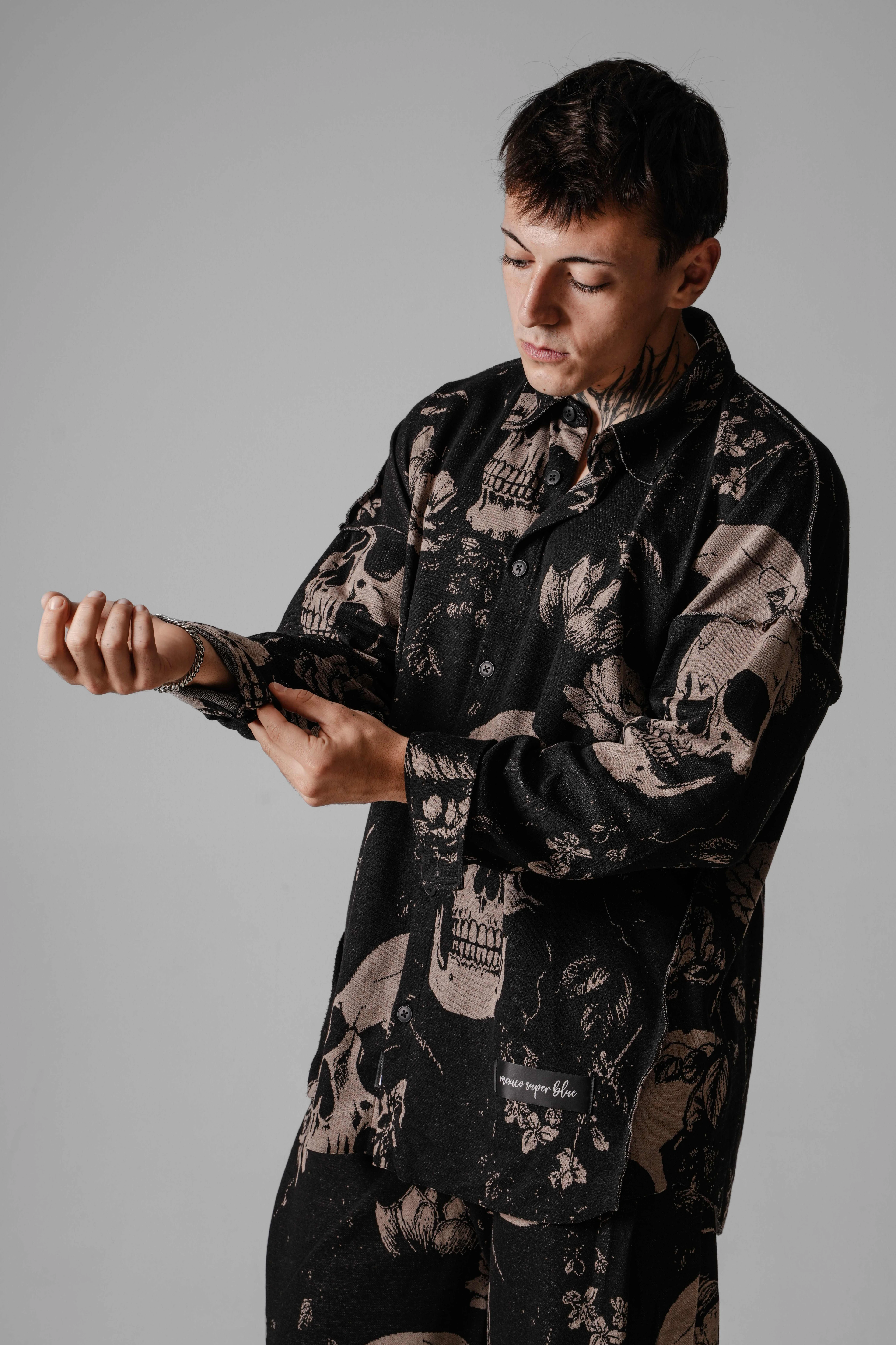 Erkek Kahverengi Kuru Kafa Oversize Gömlek