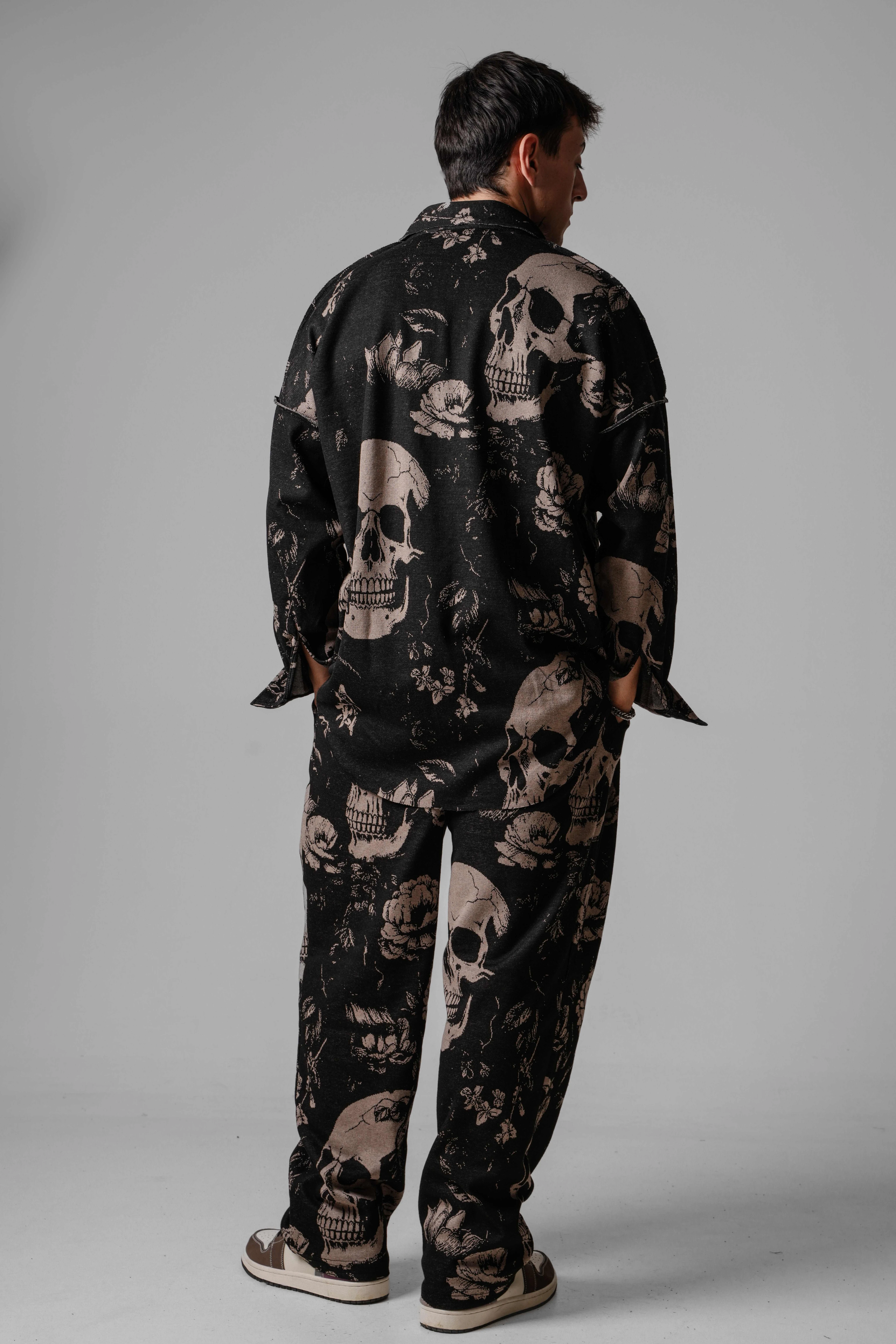 Erkek Kahvrengi Kuru Kafa Takım