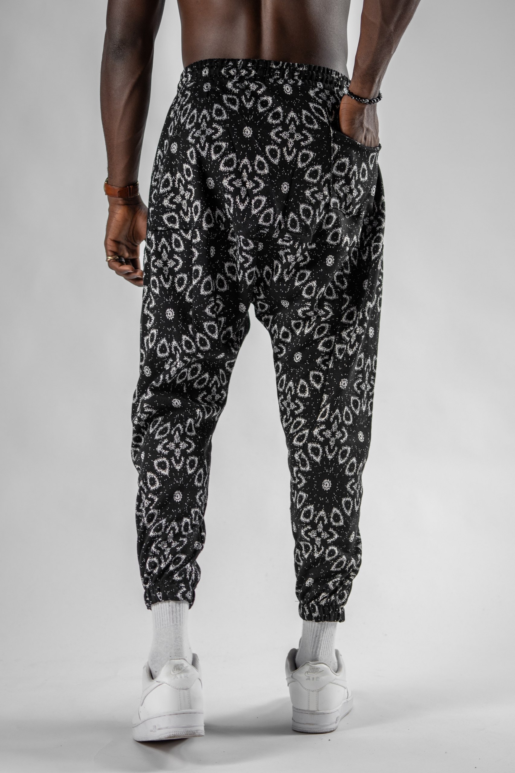 Erkek Drop Jogger Şalvar Pantolon