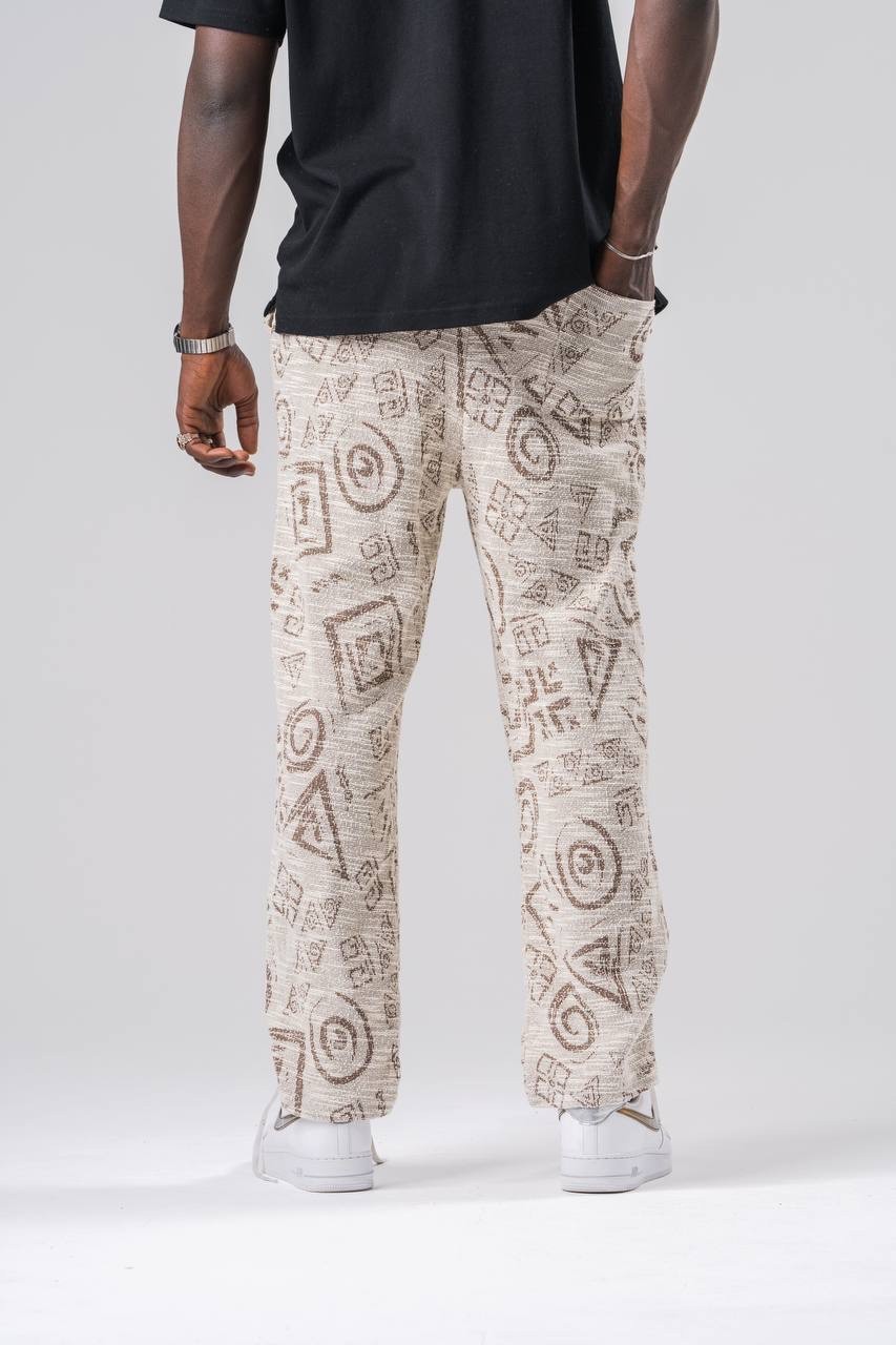 Erkek Kahverengi Shapes Baggy Pantolon