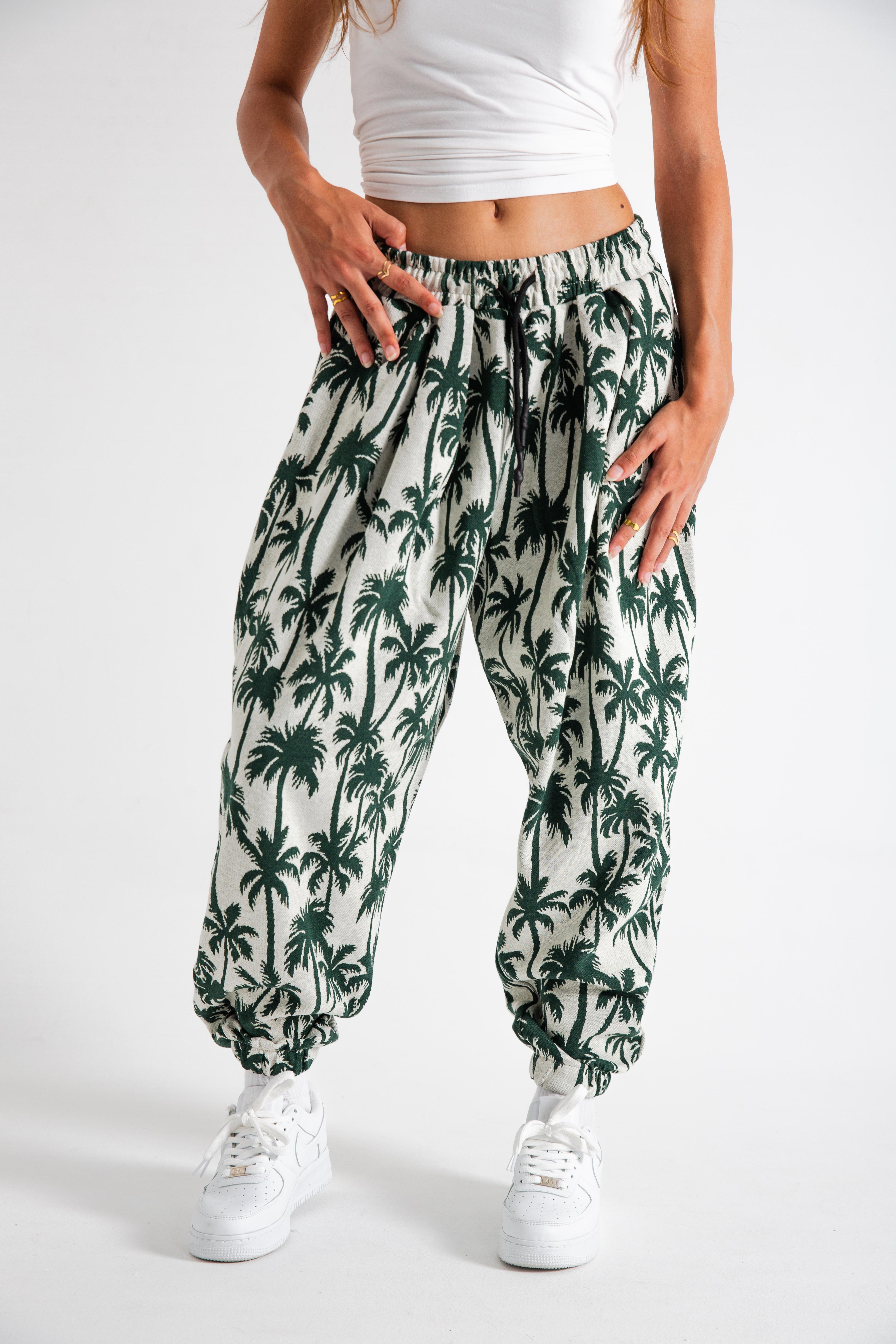 Kadın Green Palm Pilei Eşofman Altı