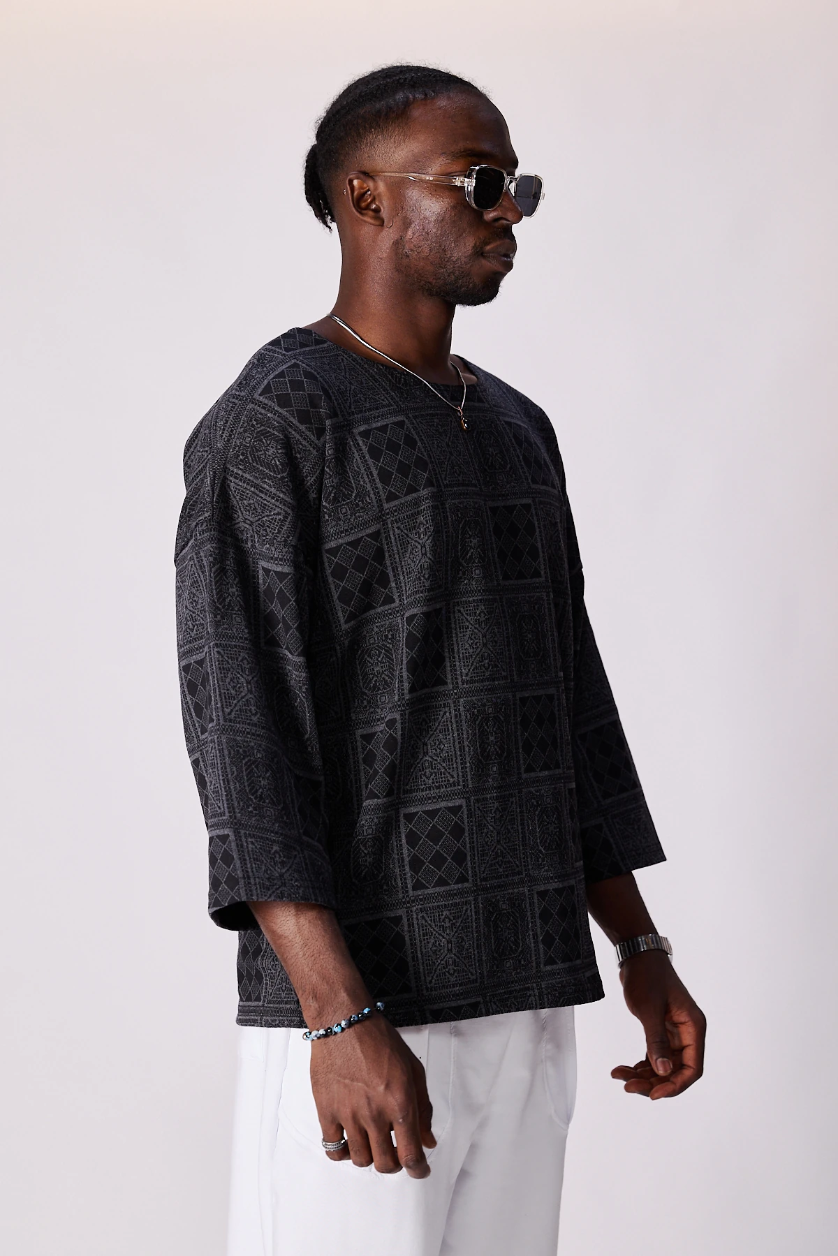 Erkek Poker Bohem Fakir Kol Sweat