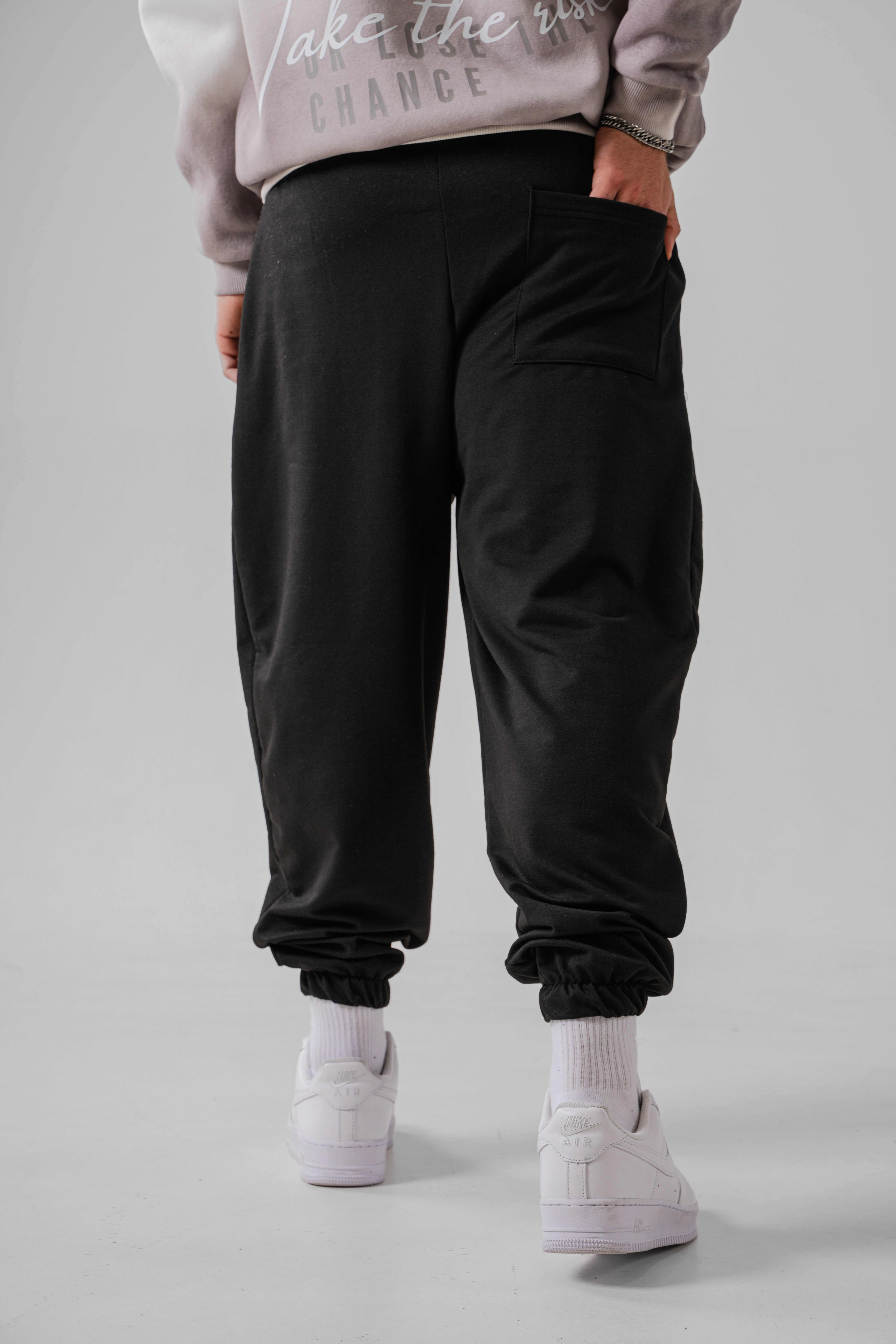 Erkek Siyah Eşofman Altı Jogger