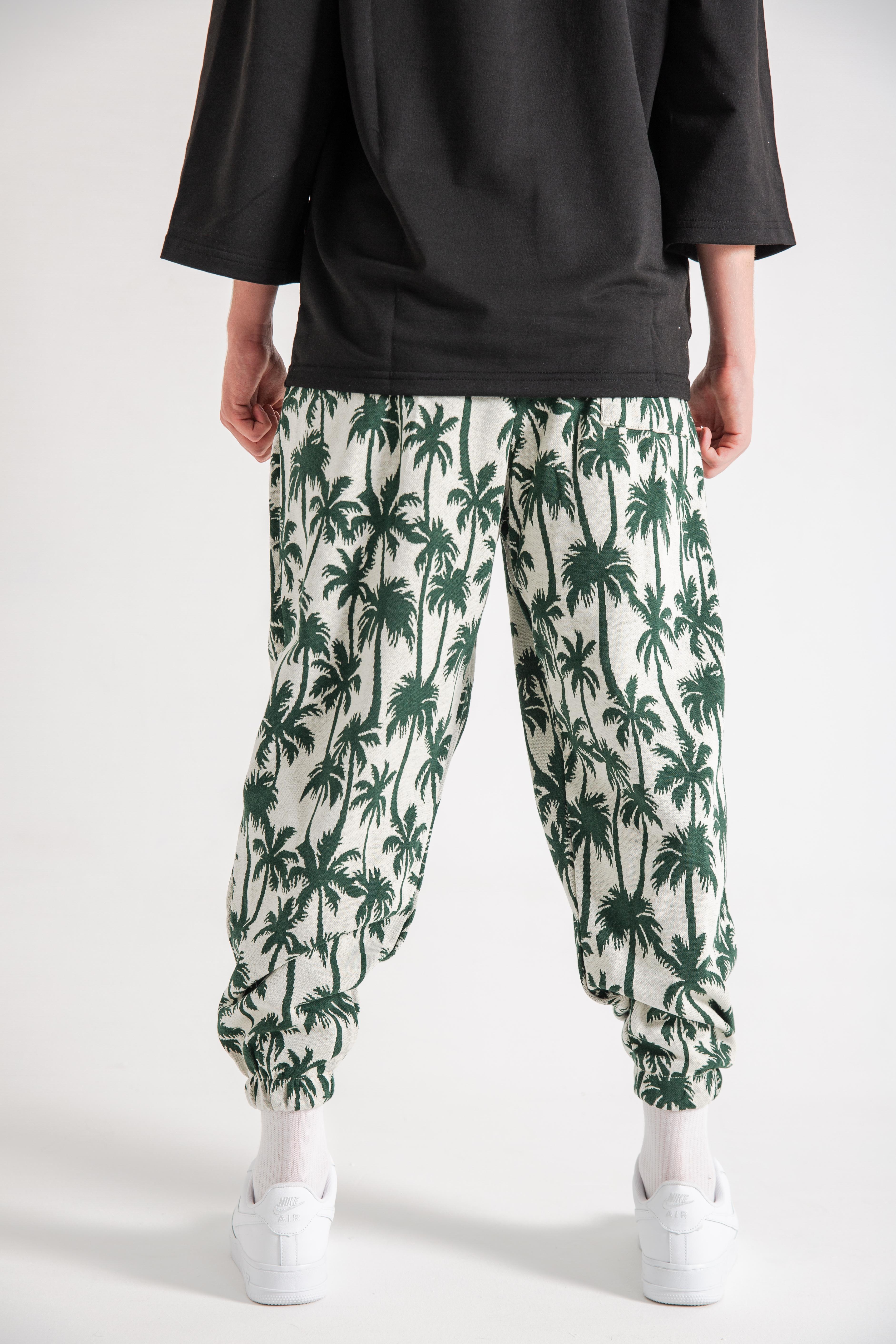 Erkek Green Palm Pilei Eşofman Altı