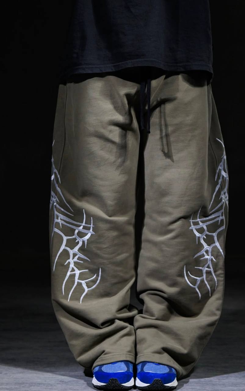 Erkek Thunderbolt Baggy Pantolon