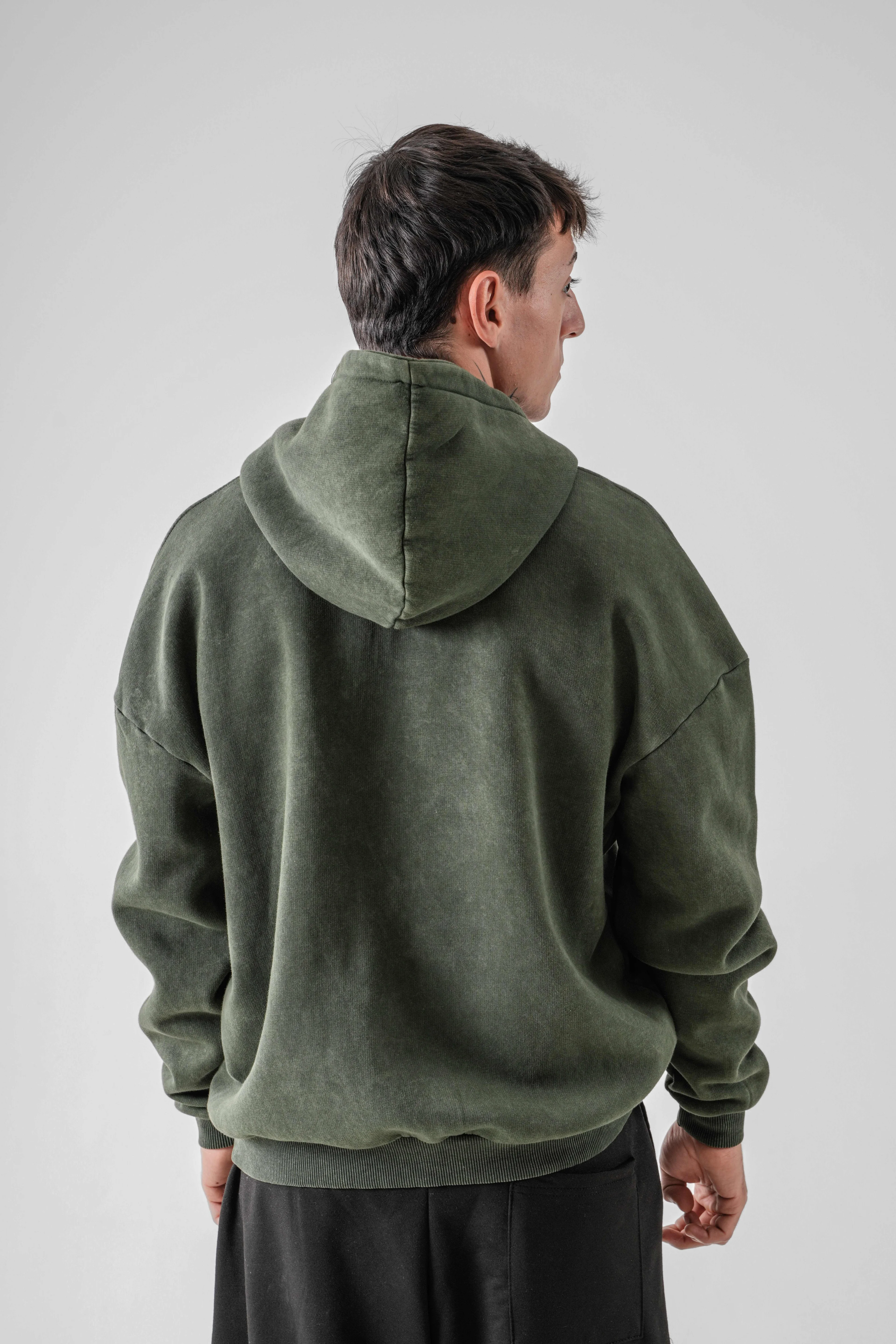 Erkek Earn Zip Oversize Sweatshirt (SS26)
