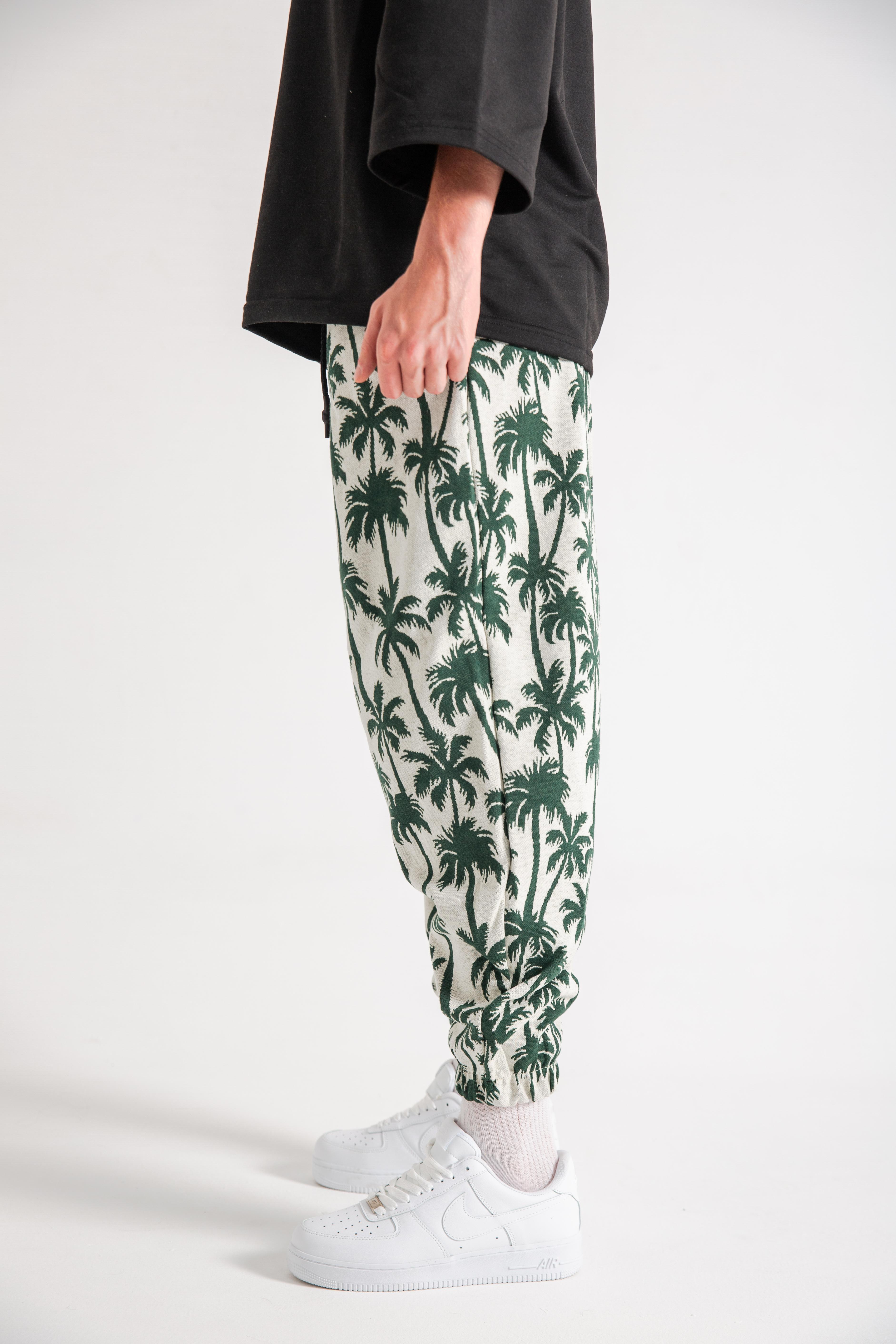 Erkek Green Palm Pilei Eşofman Altı