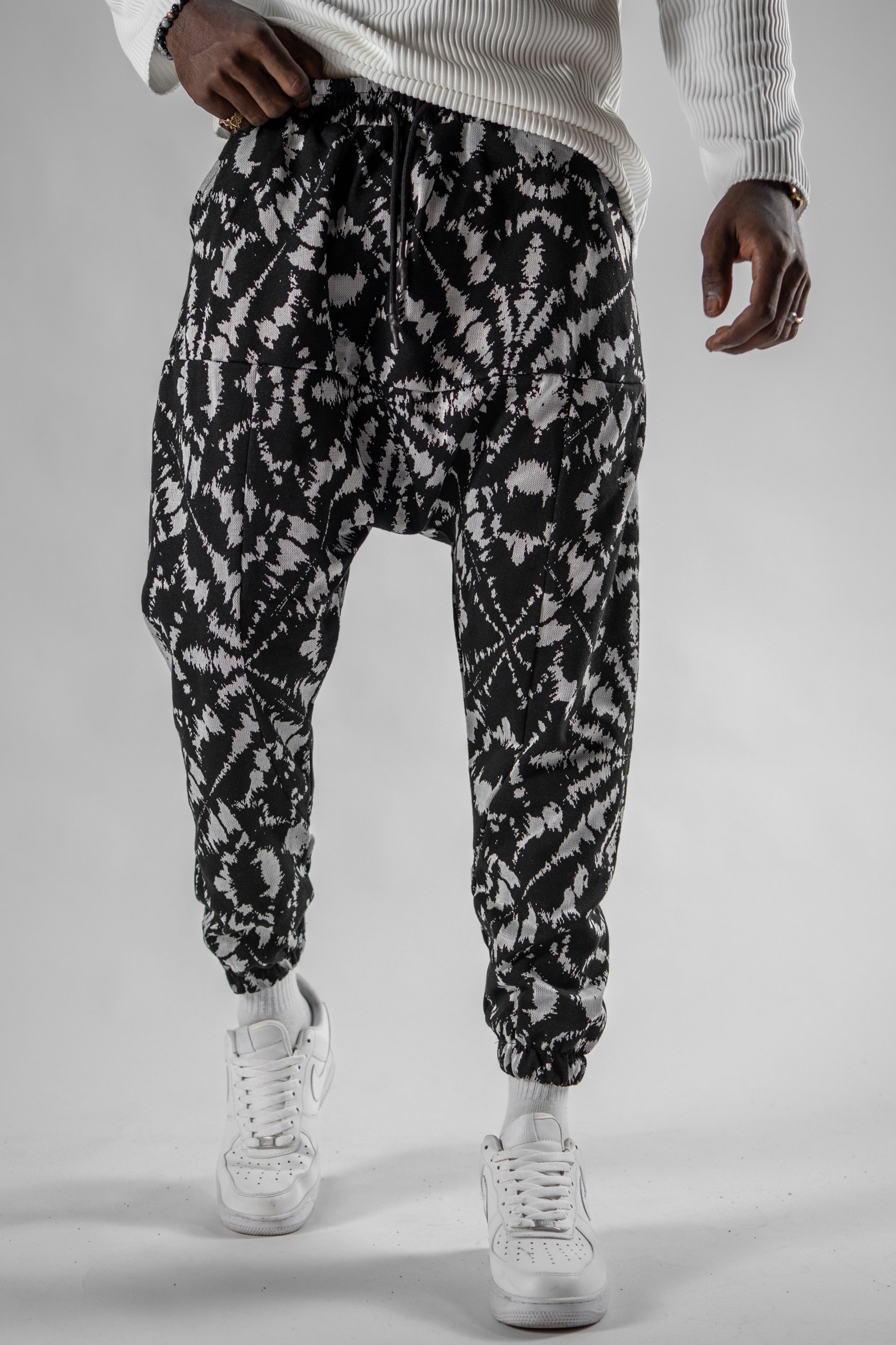 Erkek Spraying  Jogger Pantolon Şalvar