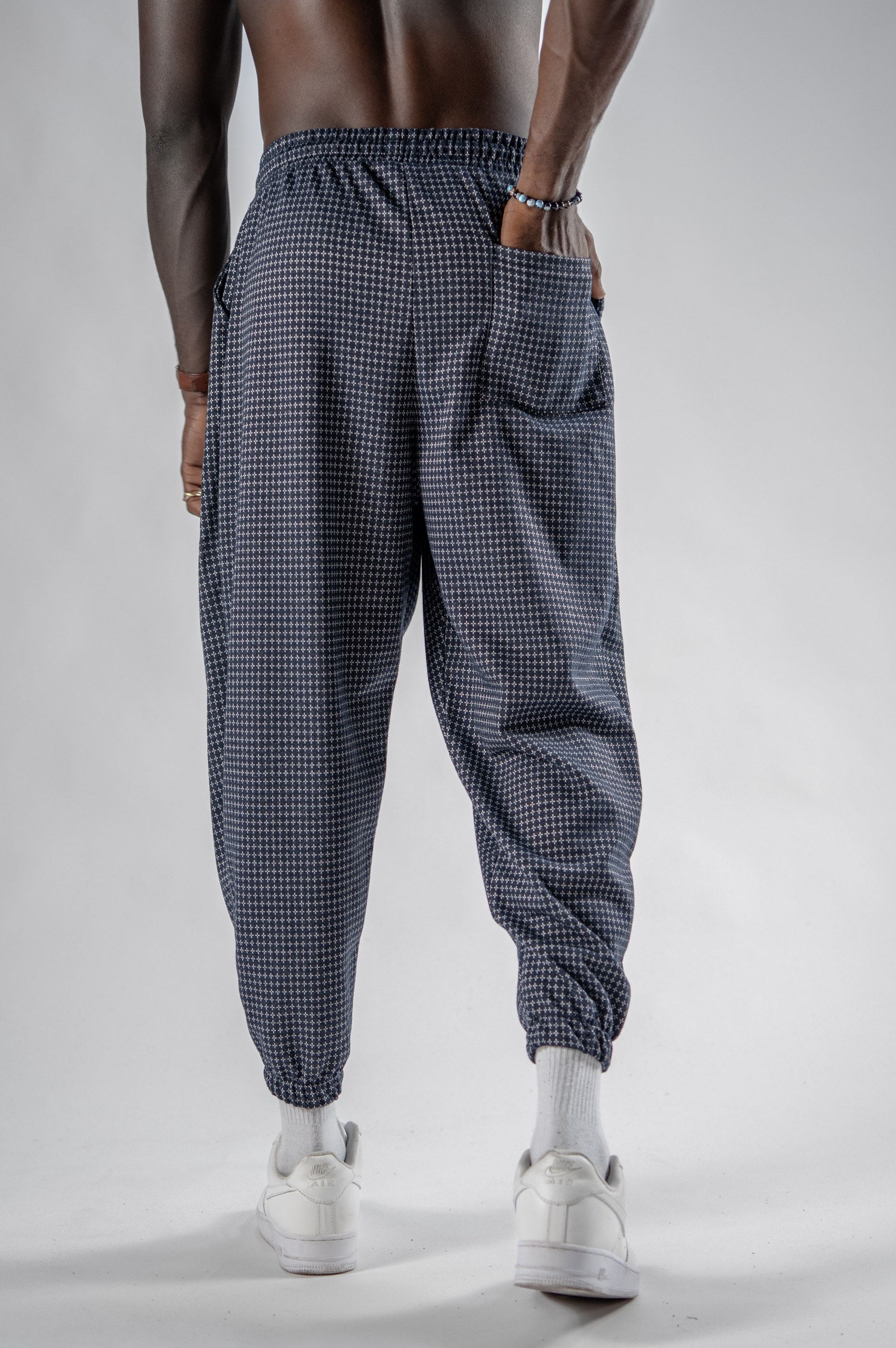 Erkek Blue Plus Jogger Şalvar Pantolon